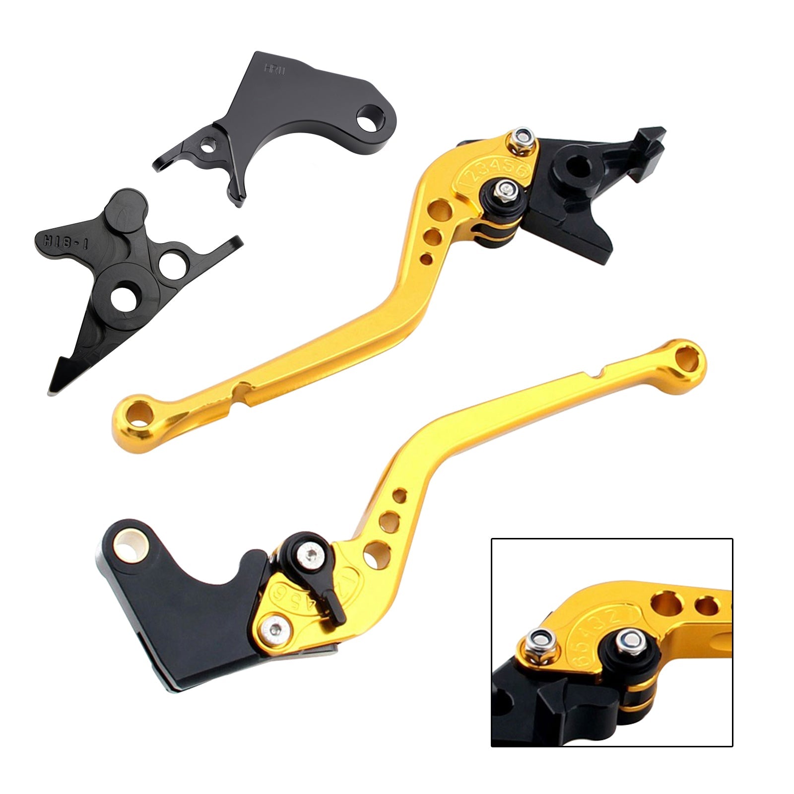 Pitkä jarru- ja kytkinvipu Honda CRF1100L Africa Twin 2022-2024