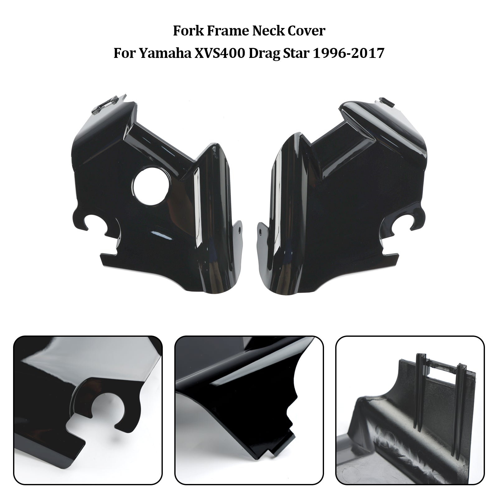 1996-2017 Yamaha XVS400 Drag Star Fourche Cover Cover