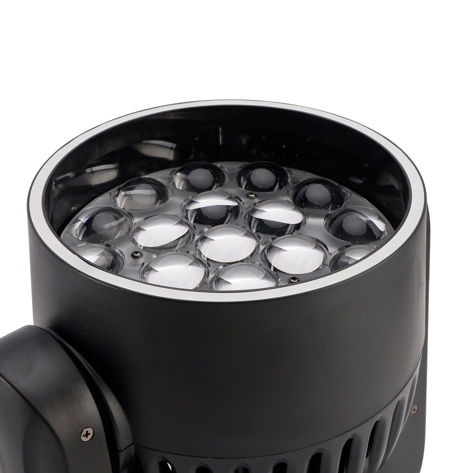 Luce a testa mobile Zoom 19X20W LED RGBW DMX Illuminazione a fascio