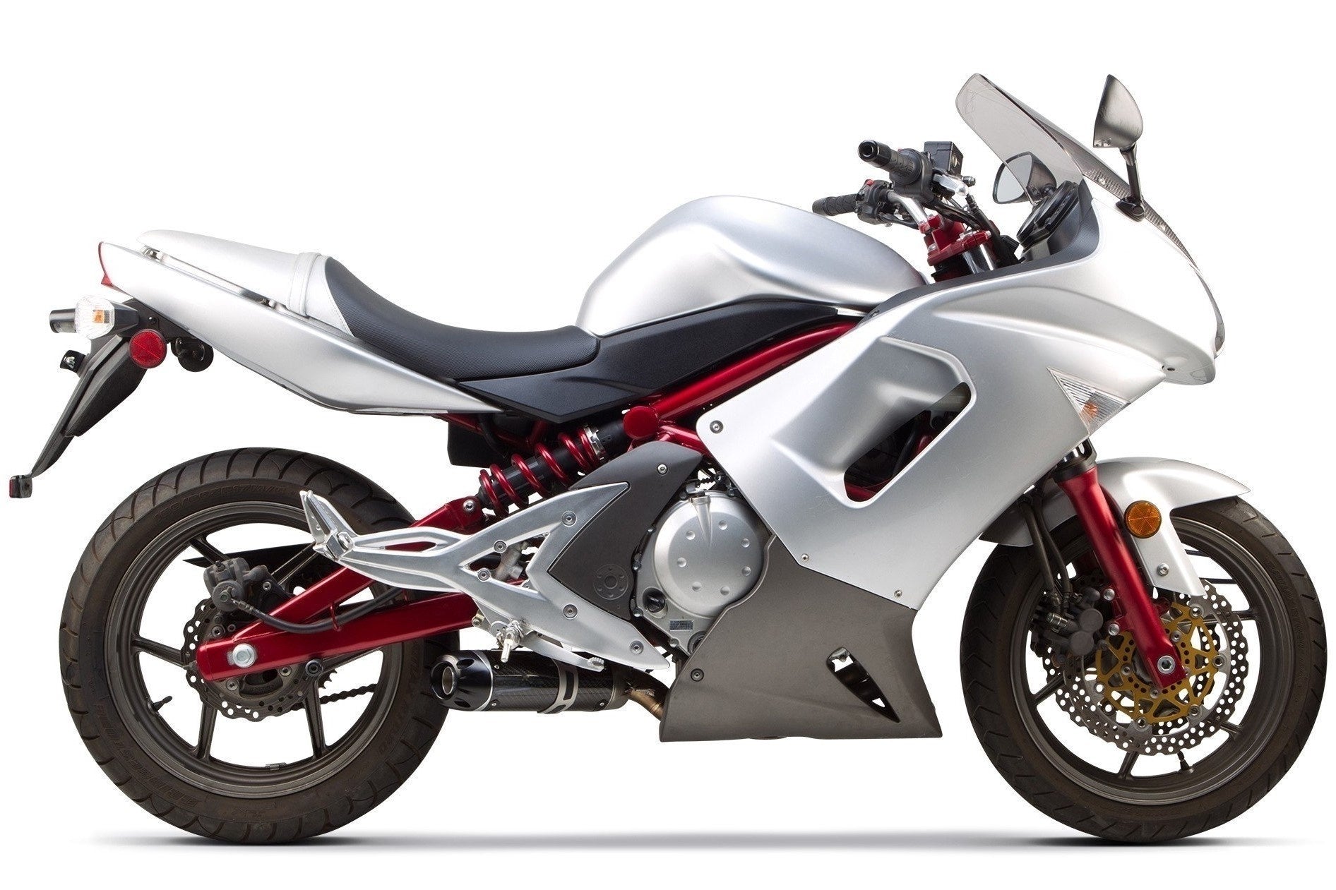 Kit de carénage par injection, carrosserie en plastique ABS, compatible avec Kawasaki ER6F/Ninja650 2006-2008