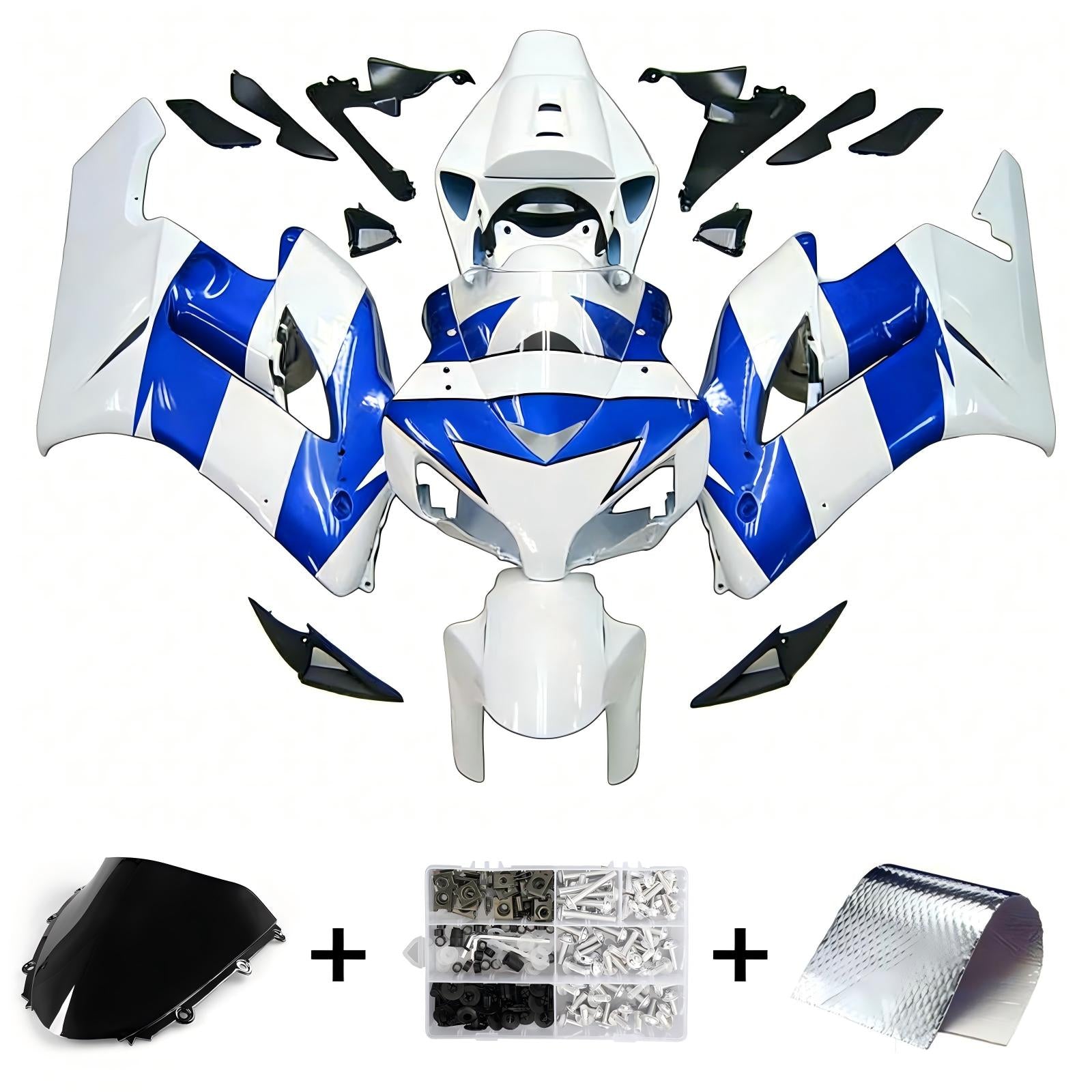 Kit de carénage par injection, carrosserie en plastique ABS pour Honda CBR1000RR 2004-2005