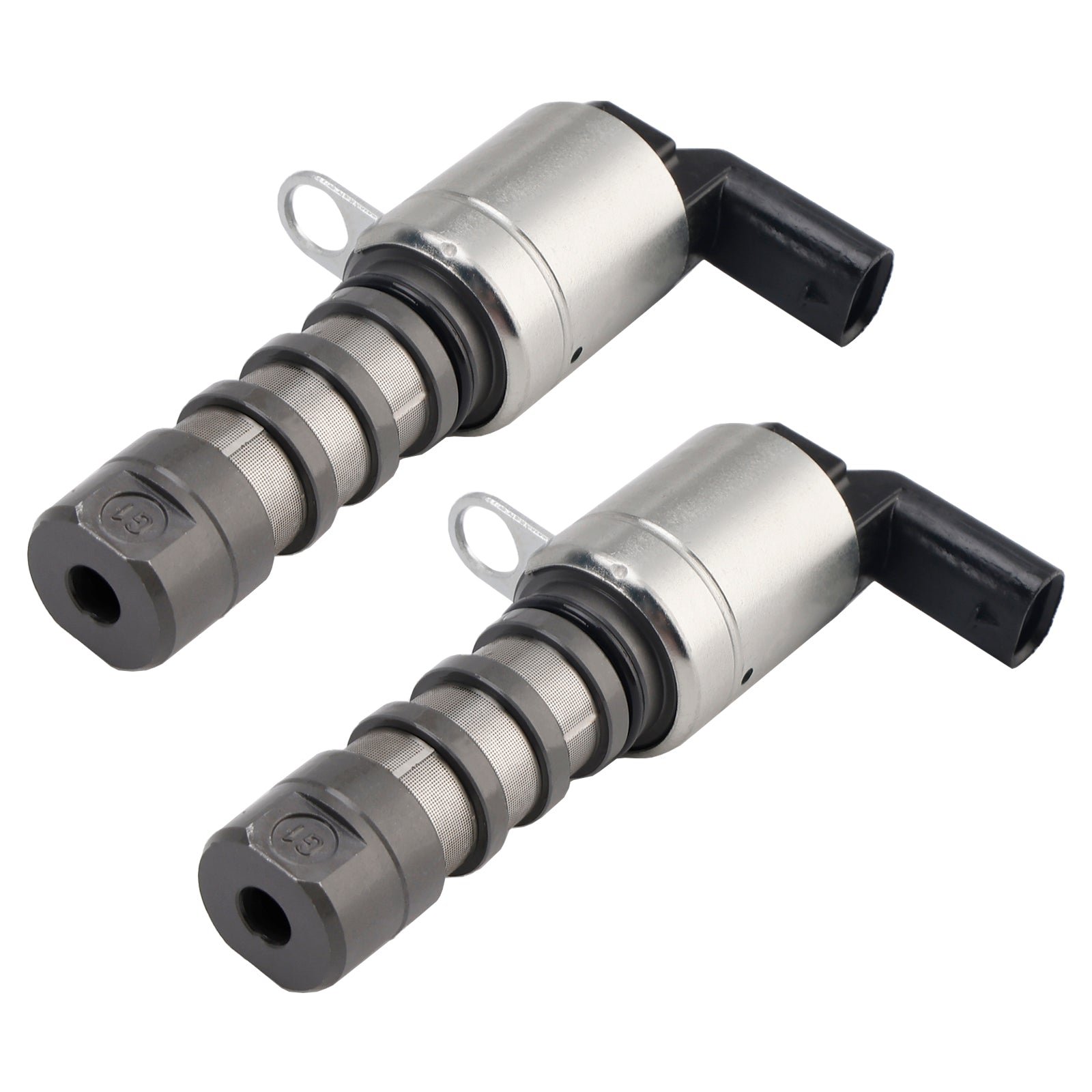 2x säädettävä venttiilin ajoitus (VVT) solenoidiventtiili Audi A6 A7 A8 Q5 Q7 RS3 06E109257T