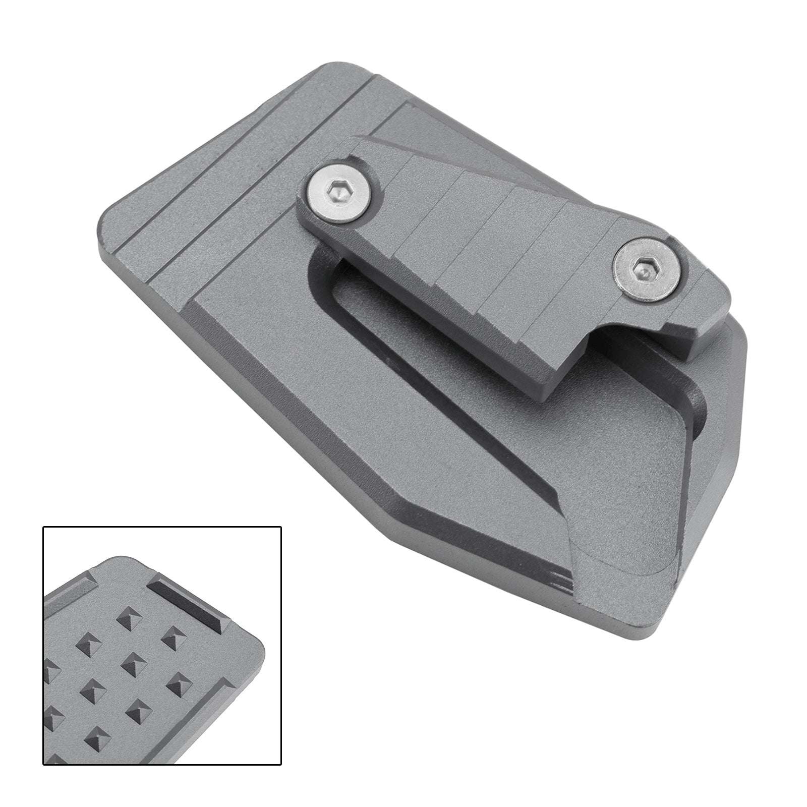 Piastra di rinforzo cavalletto laterale compatibile con BMW K1600B, K1600 Bagger e K1600GA (2018-2025)