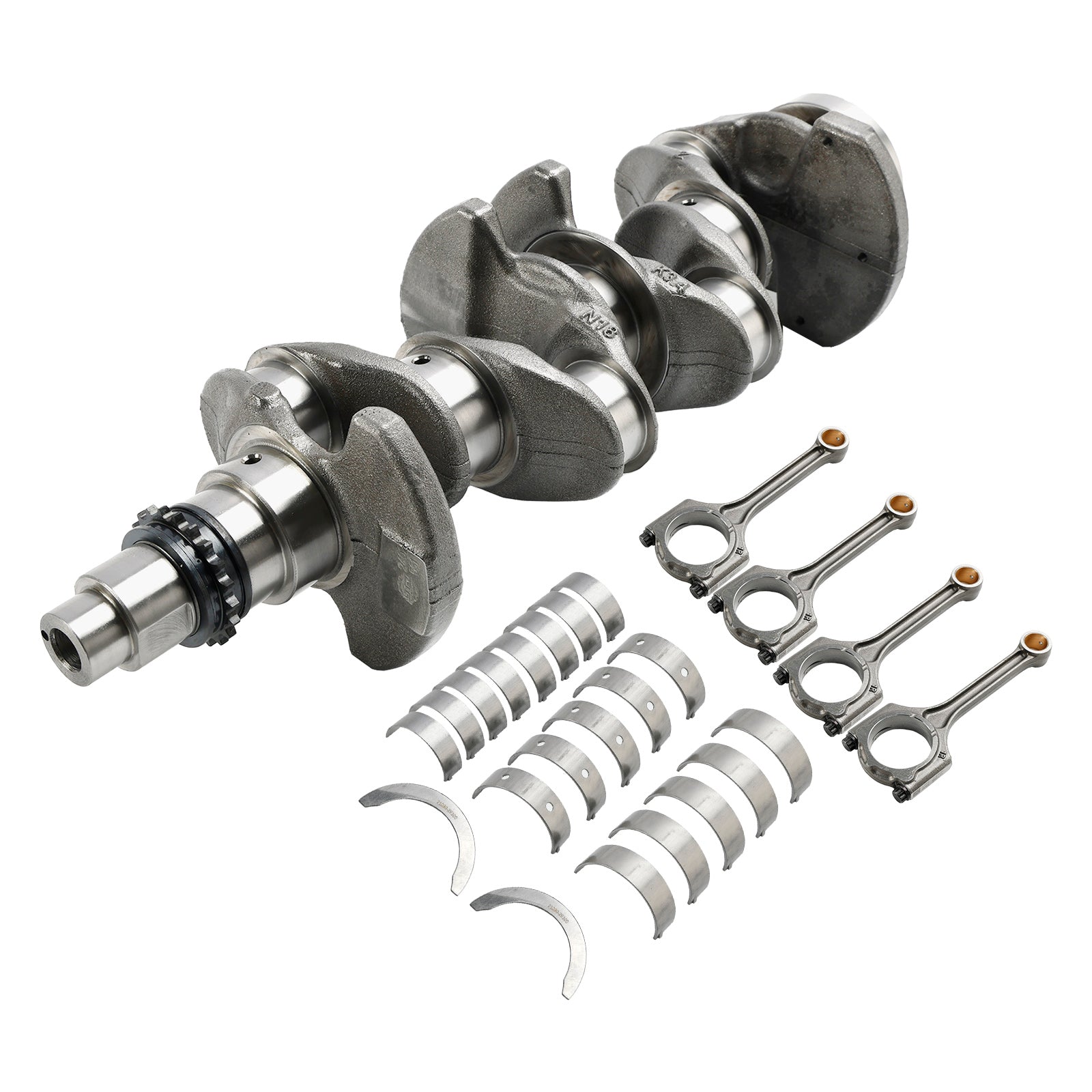 Ensemble vilebrequin, bielles et roulements pour moteur Hyundai Elantra (MD) G4NB 1,8 L 2010-2015 622V62EH00