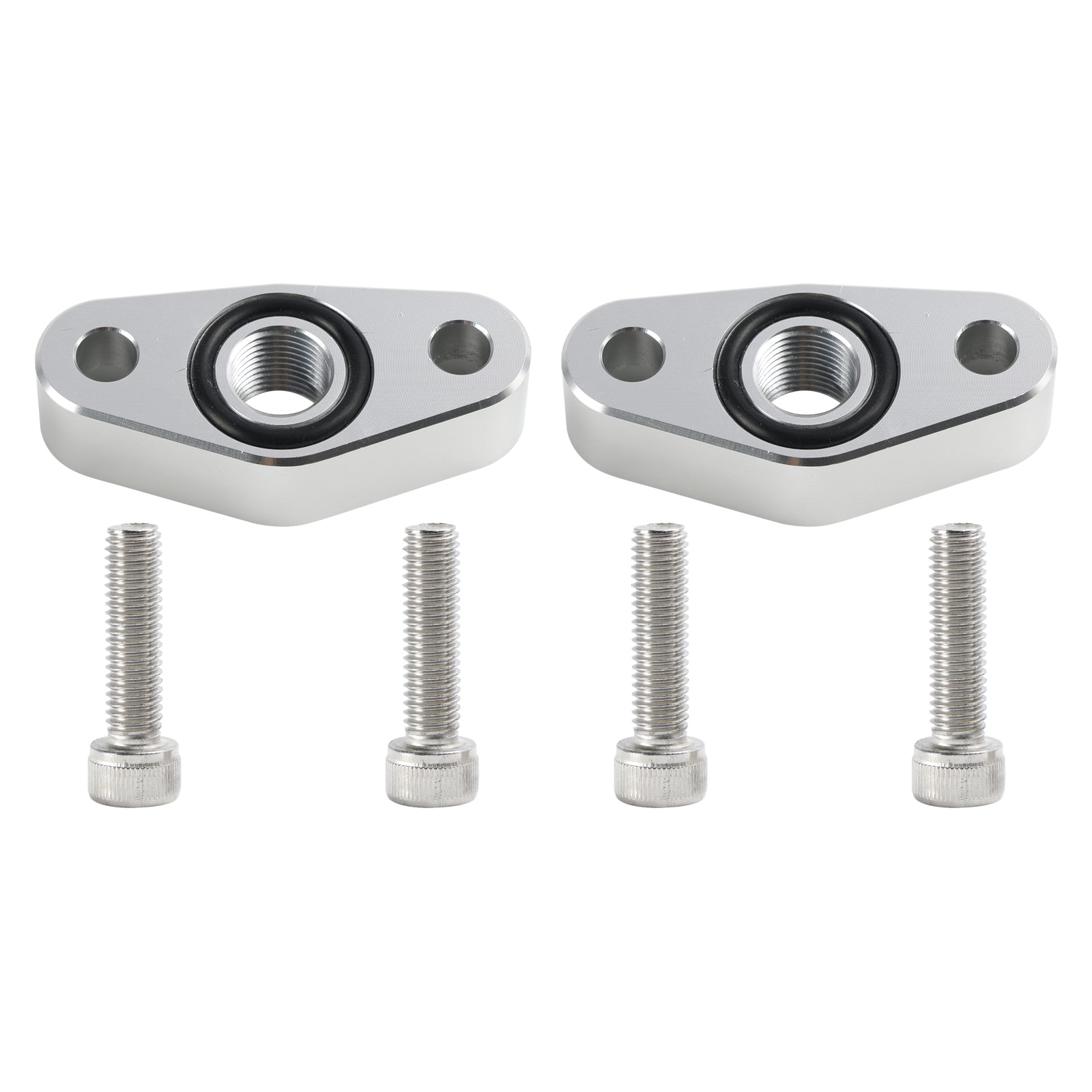 Paquete de 2 placas adaptadoras de sensor de presión de aceite M16x1.5 551623 para Chevy LS