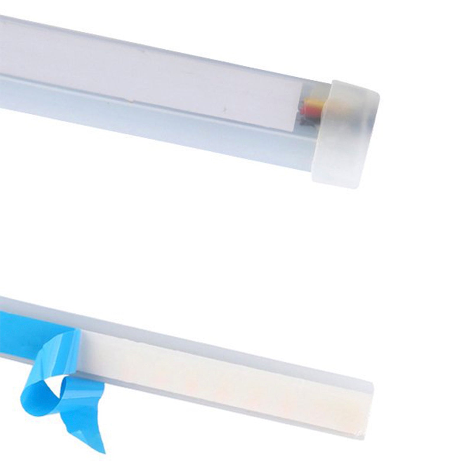 Faro LED ultra fino para automóvil, luz iridiscente para luz del día, con control remoto, 60 cm