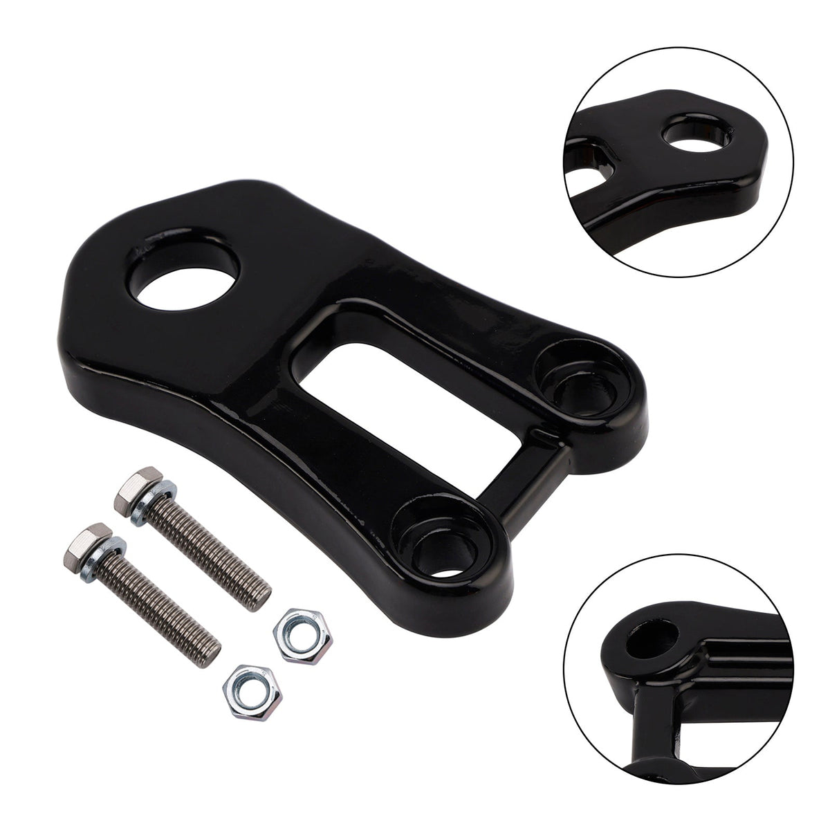 Accessoires d'attelage arrière 2"" pour Yamaha Big Bear 400 YFM Grizzly 350 400