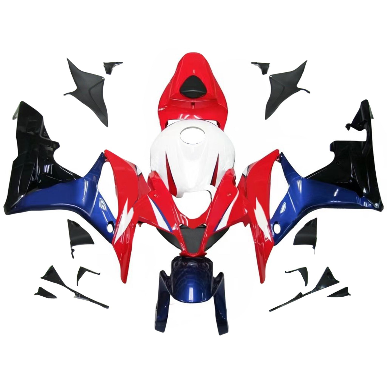 Kit de carénage par injection, carrosserie en plastique ABS pour Honda CBR600RR 2007-2008 F5