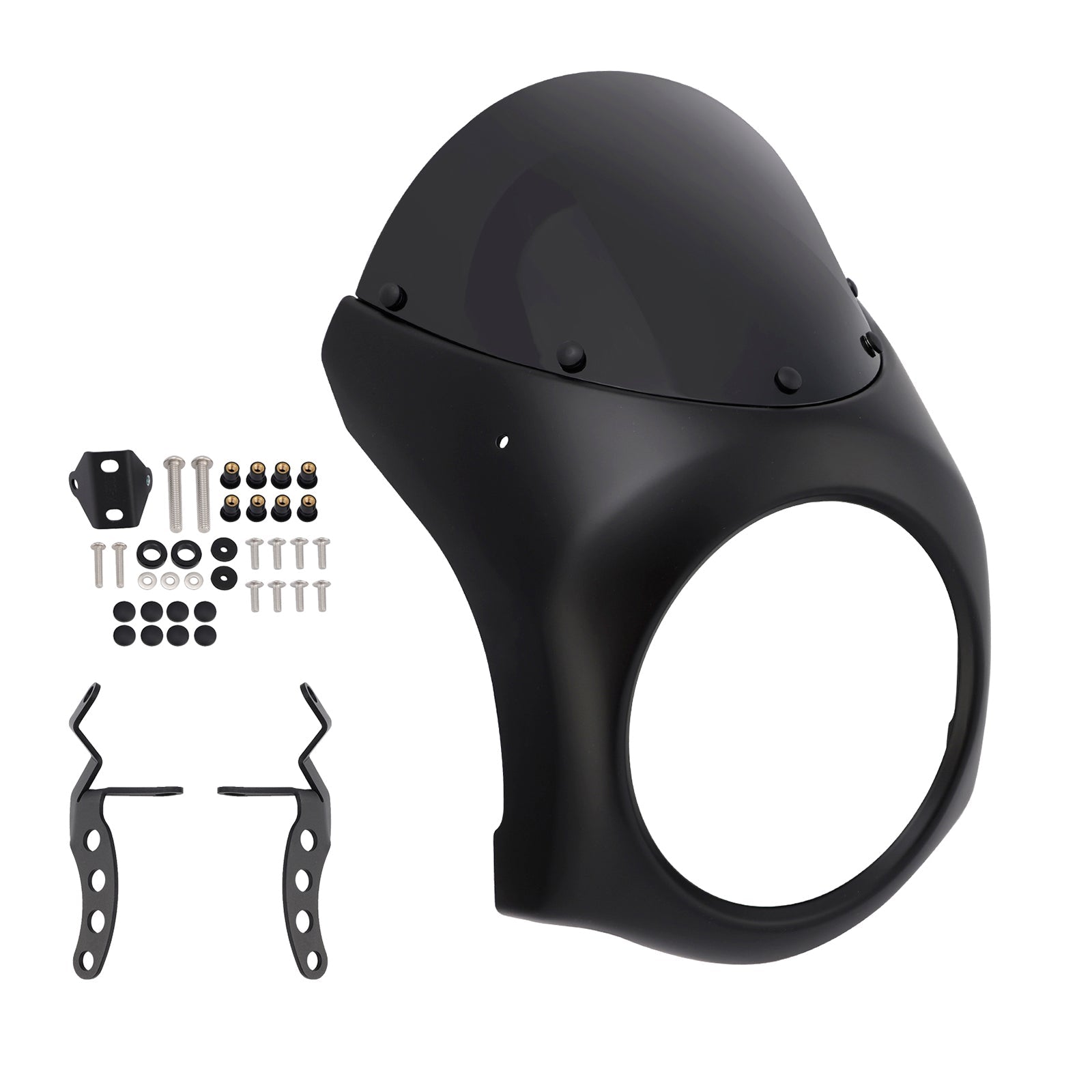 Fiera del parabrezza del faro per eliminatori Kawasaki 500 2024-2025