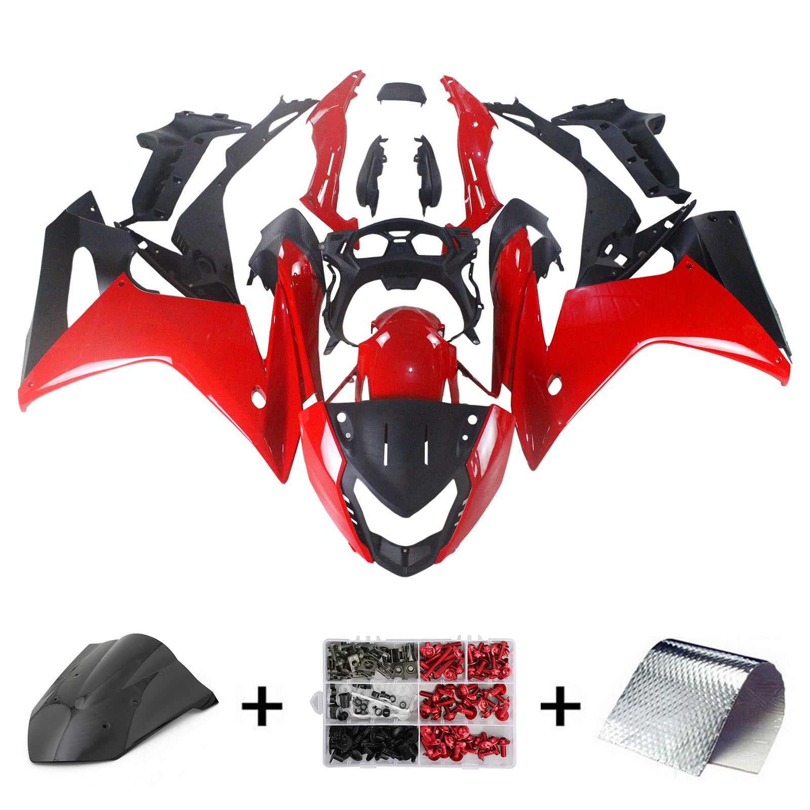Kit de carénage injecté en plastique ABS pour Honda CBR650F 2014-2016