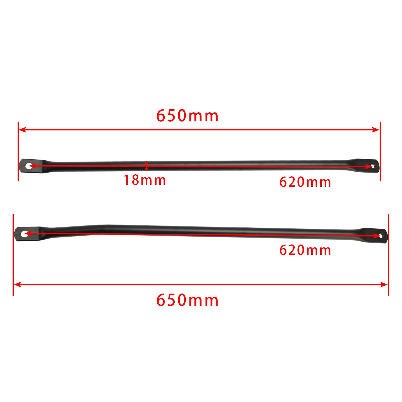 Renforts Cadre Simson S50 S51 S70 - Entretoises 18mm avec Plaques à Souder - Haute Résistance