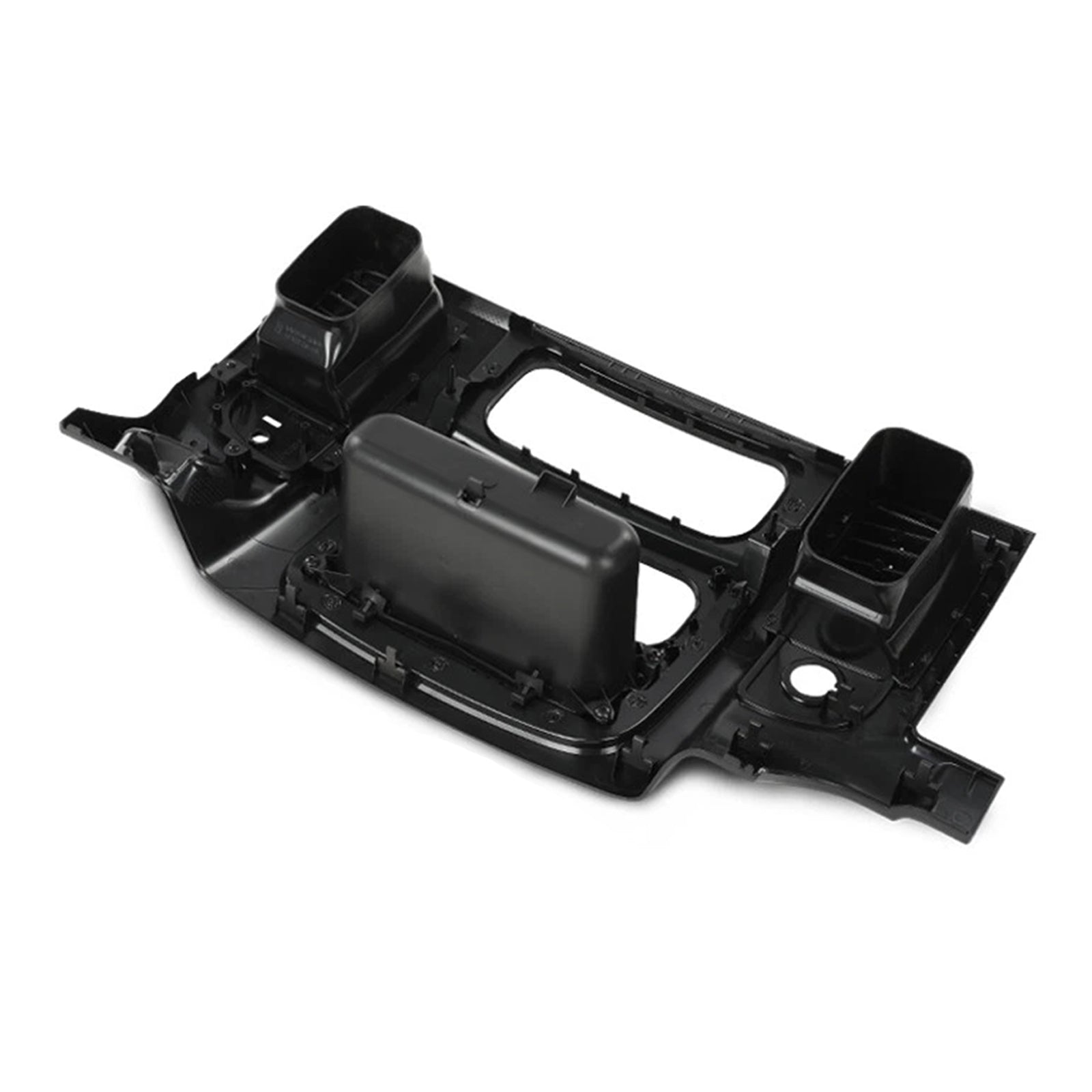 Pannello di ventilazione nero con rivestimento centrale per autoradio, adatto per Dodge Ram 2002-2005
