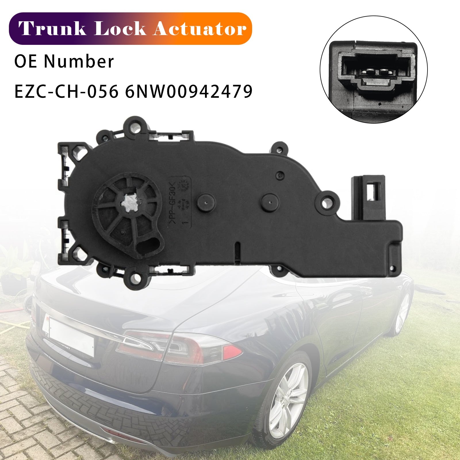 Actionneur de verrouillage du hayon arrière 6NW00942479 pour Tesla Model S 5YJS 2012-2025