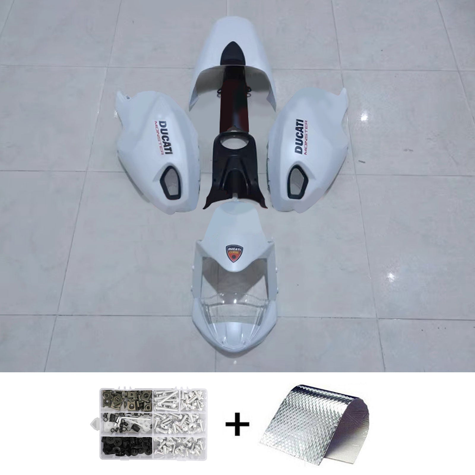 Kit carénage injection Ducati Monster 696 796 1100 S EVO (toutes années)