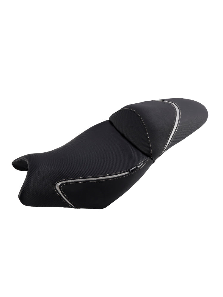 Selle pilote et passager complète grise pour Kawasaki Versys 650 2022-2024