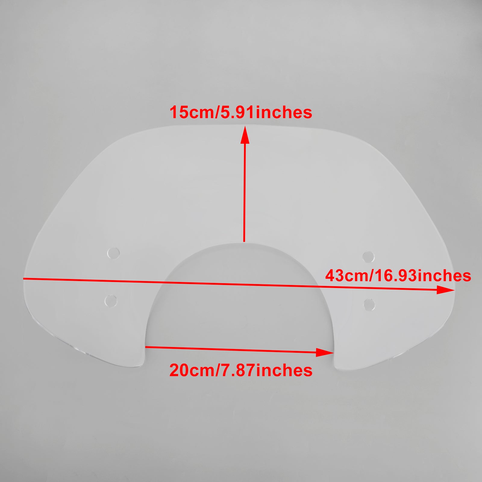 Pare-brise court Vespa GTS250 GTS300 2017-2022