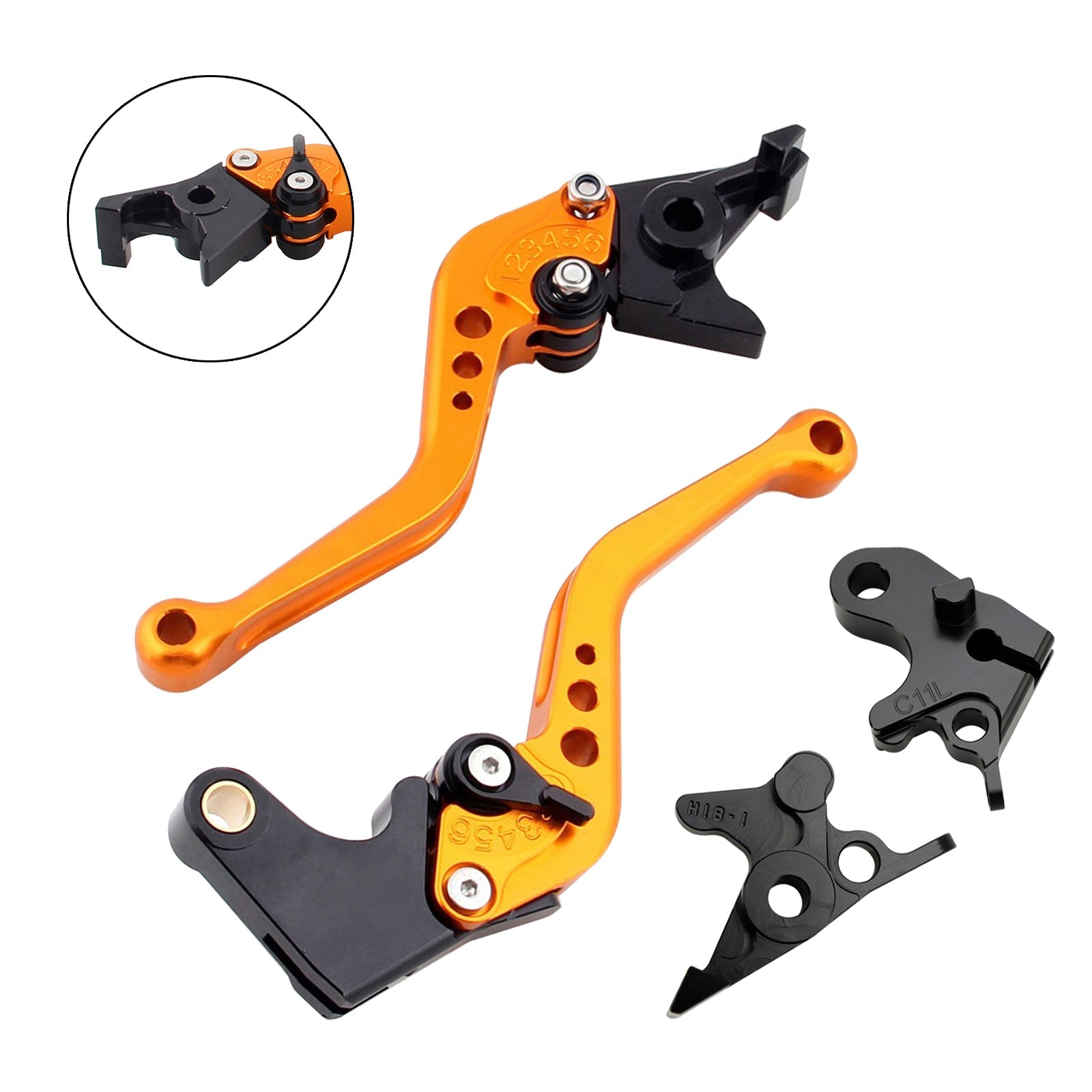 Ročica kratke zavore in sklopke za Honda CRF1100L Afrika Twin 2020-2021