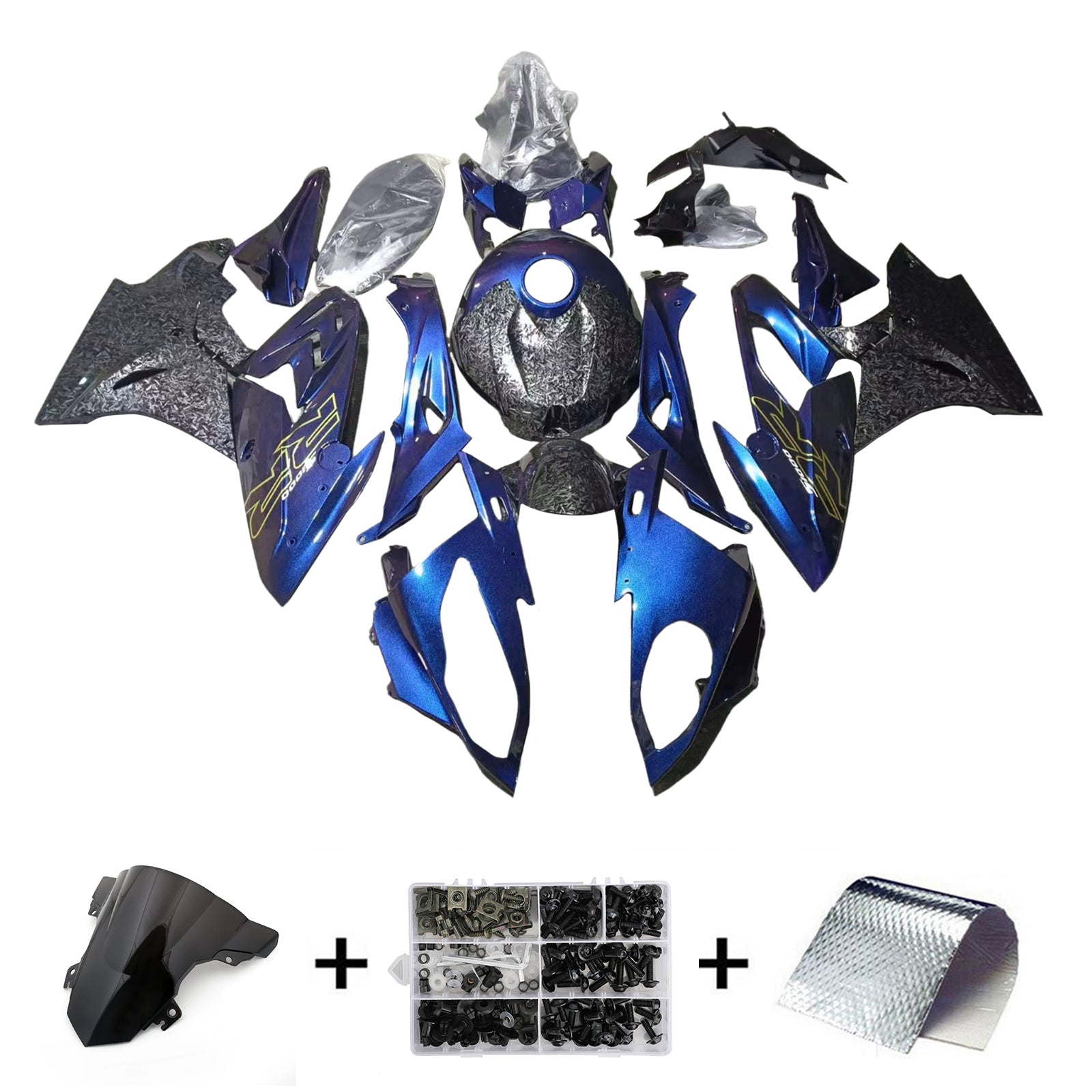 2015-2016 BMW S1000RR Injection Kit de Corenage of Camery Bodywork Plastic