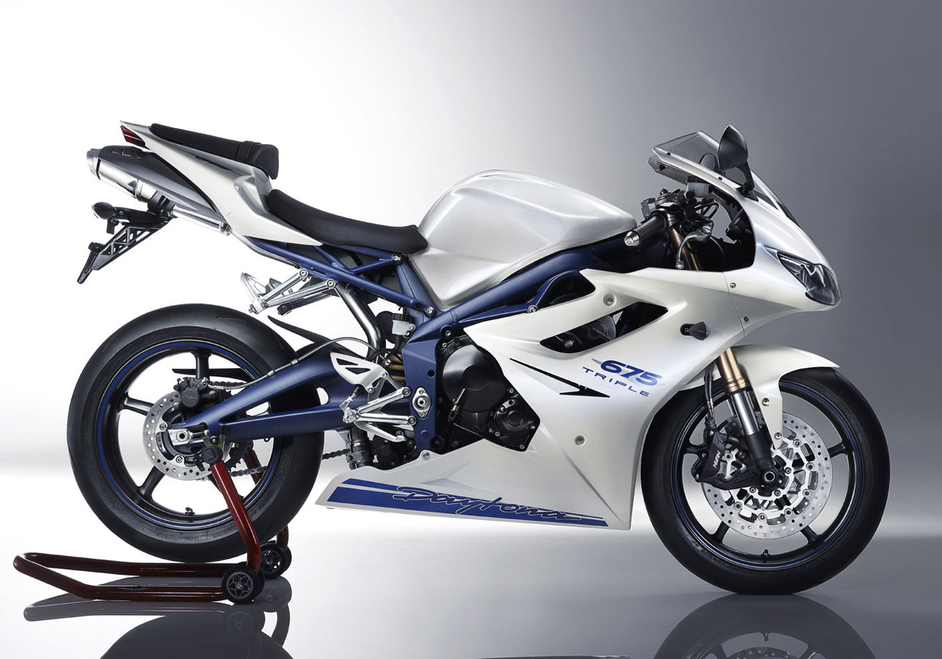 Injection carénage kit carrosserie plastique ABS fit pour Triumph Daytona 675 2006-2008