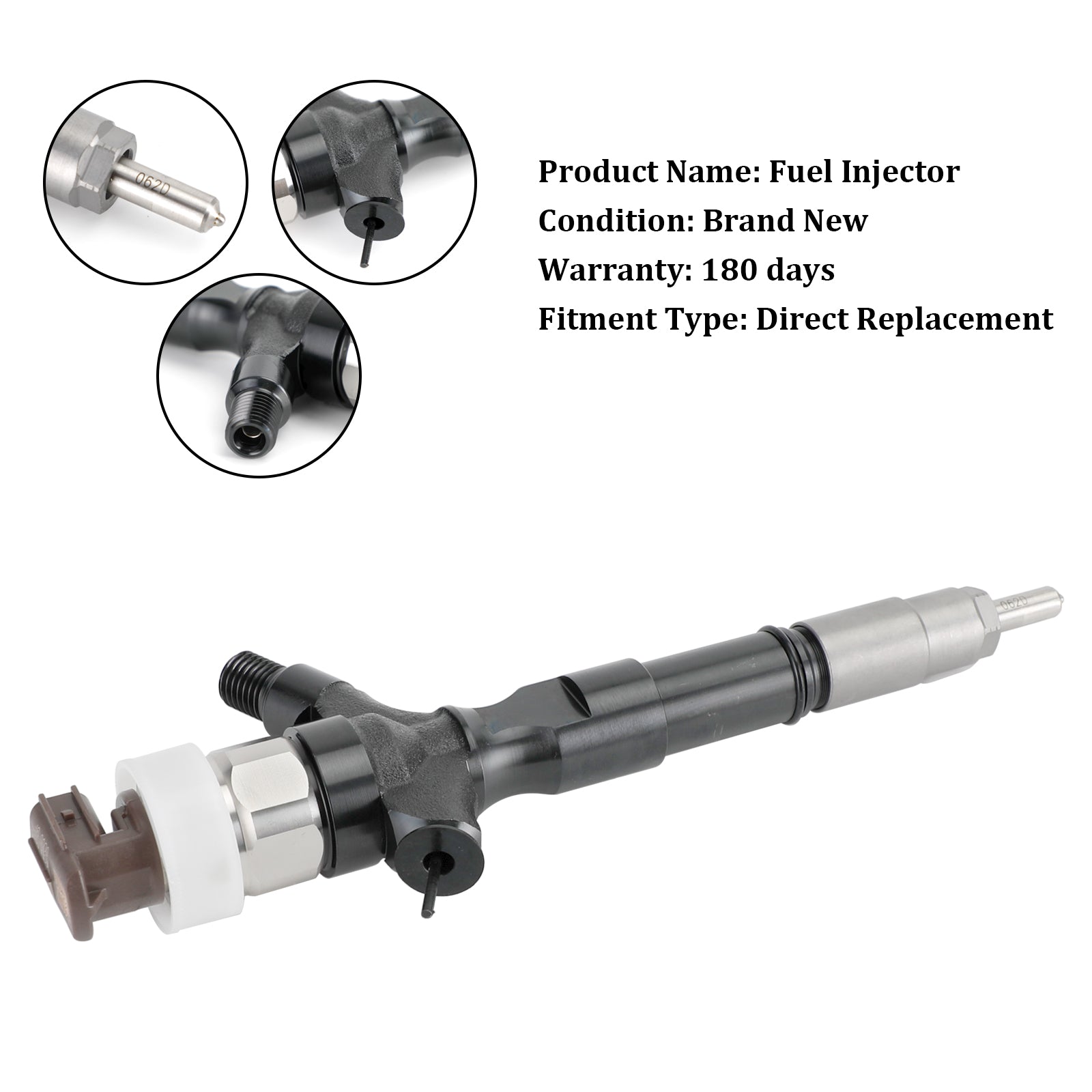 1PCS Fuel Injector 23670-0R020 Pour Toyota Corolla RAV4 095000-6040