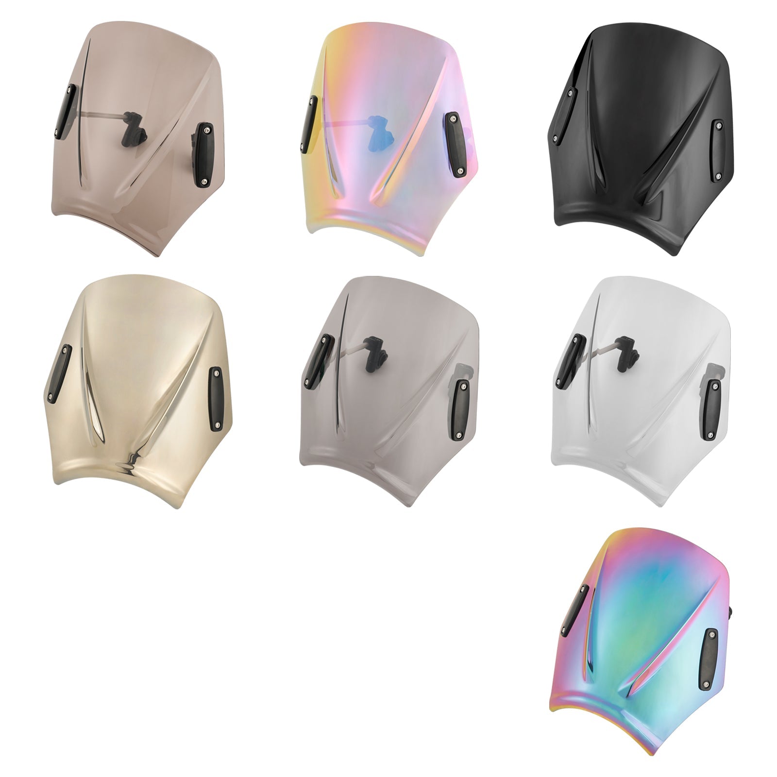 Moto con manubrio 22 mm/7/8 "Vidone del parabrezza universale