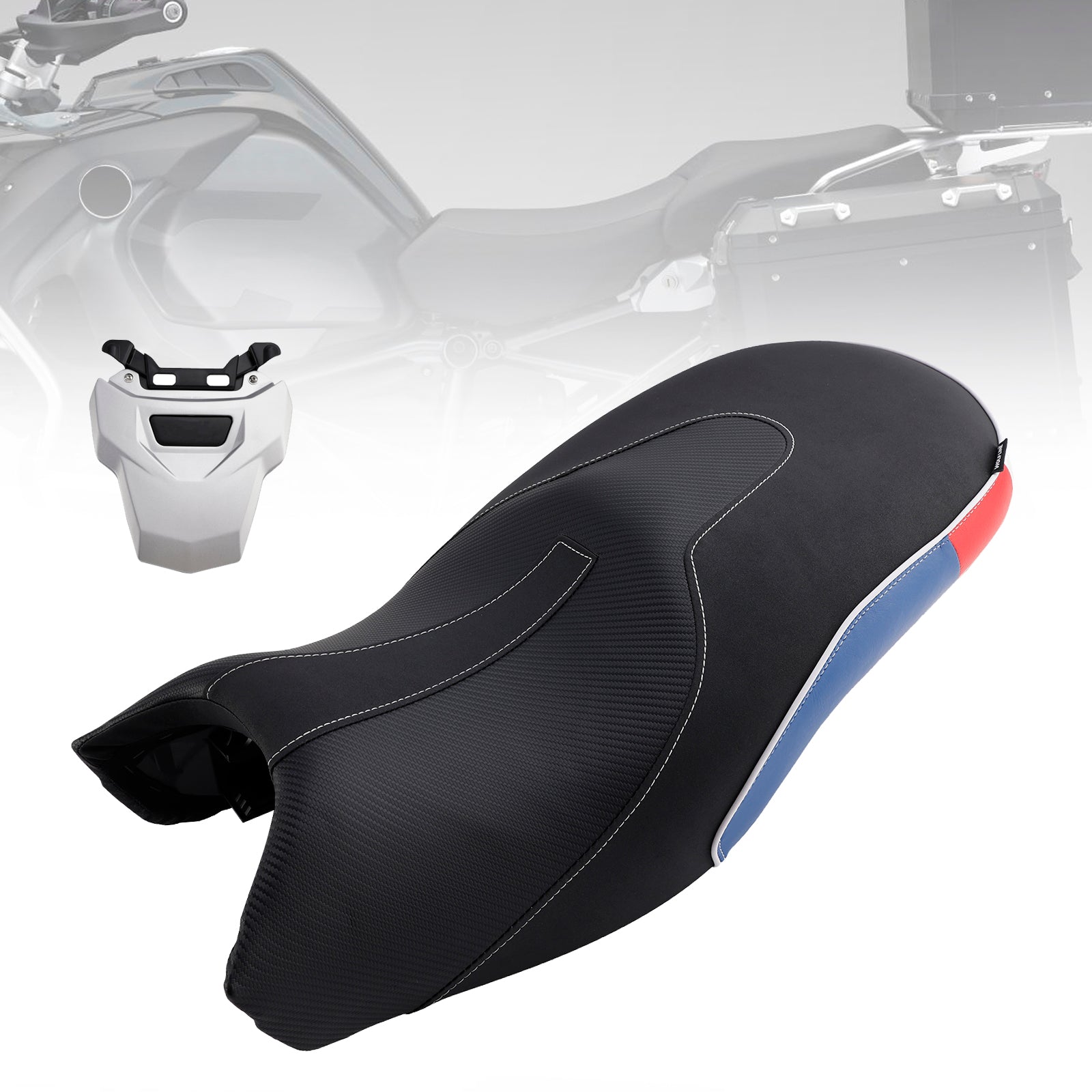 Kierowca i przedni/tylny niebieski pasażer F dla BMW R1250GS/ADV 2018-2023