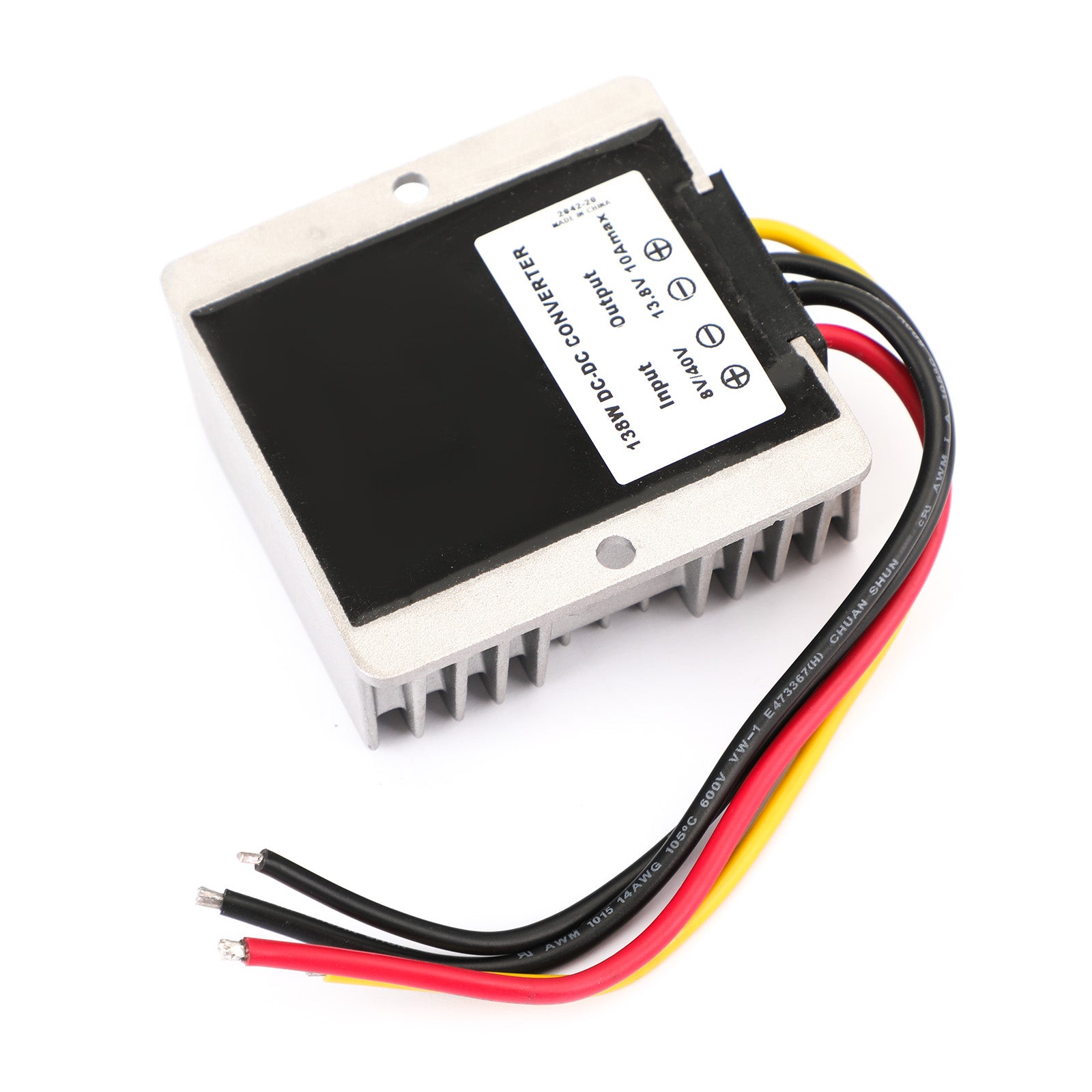 Vedenpitävä säätimen muunninjännite 8V/40V-13.8 V Virtalähde moduuli 10a