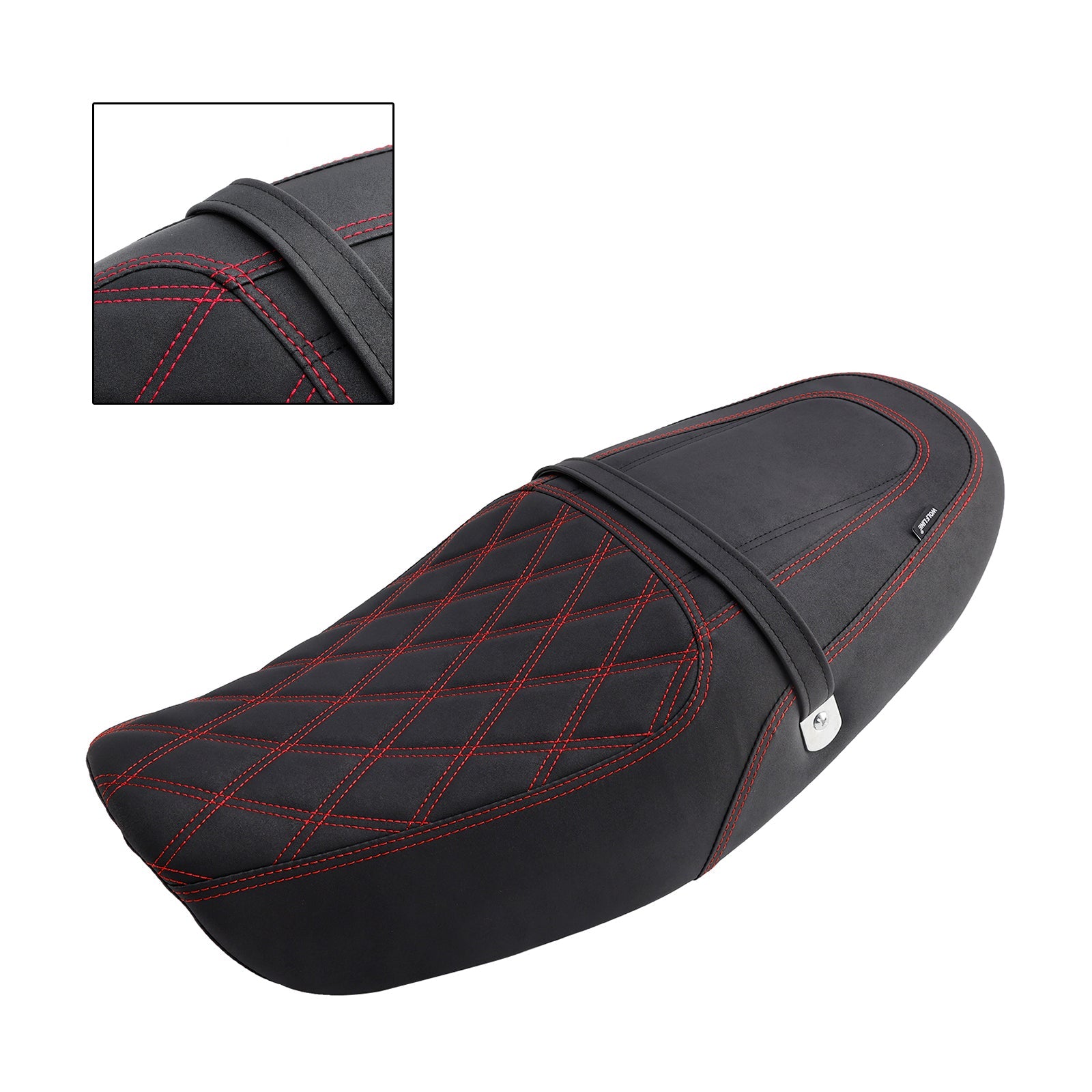 Siodło pasażera z przodu i tylne wyściełane dla Kawasaki Z900RS 2018-2024