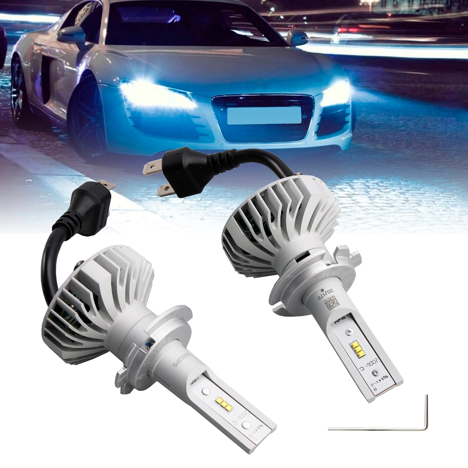 LED-HL Ultinon LED H7 11972UL Light Car 12V 14W 6000K +160% per Philips