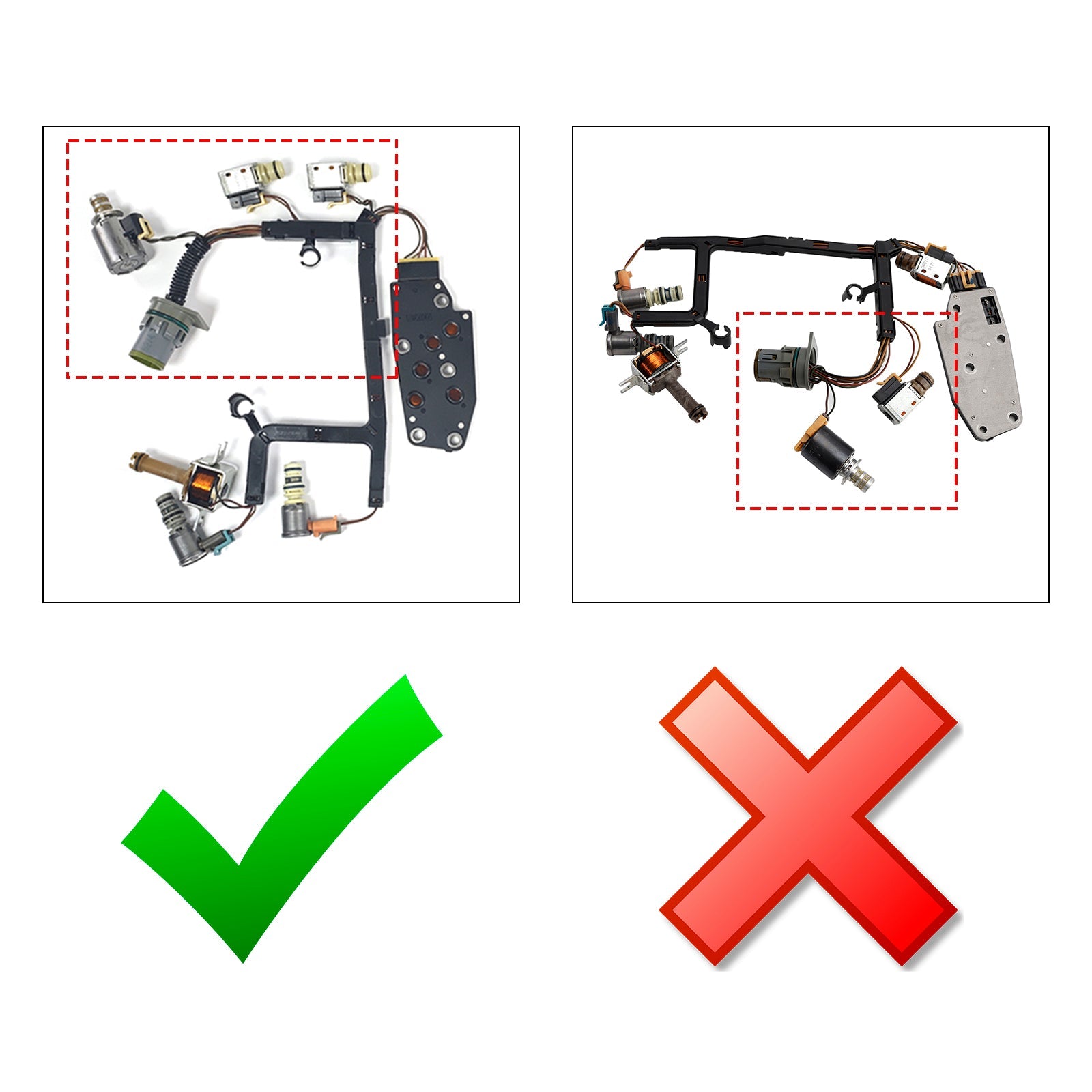 1993-2002 Special Envship Trailblazer 1 4 2,2 L V6 4,2 L 4.3 L 4 velocità 4 velocità 9 parti 4l60e 4l65e kit di trasmissione Solénoid 8677314
