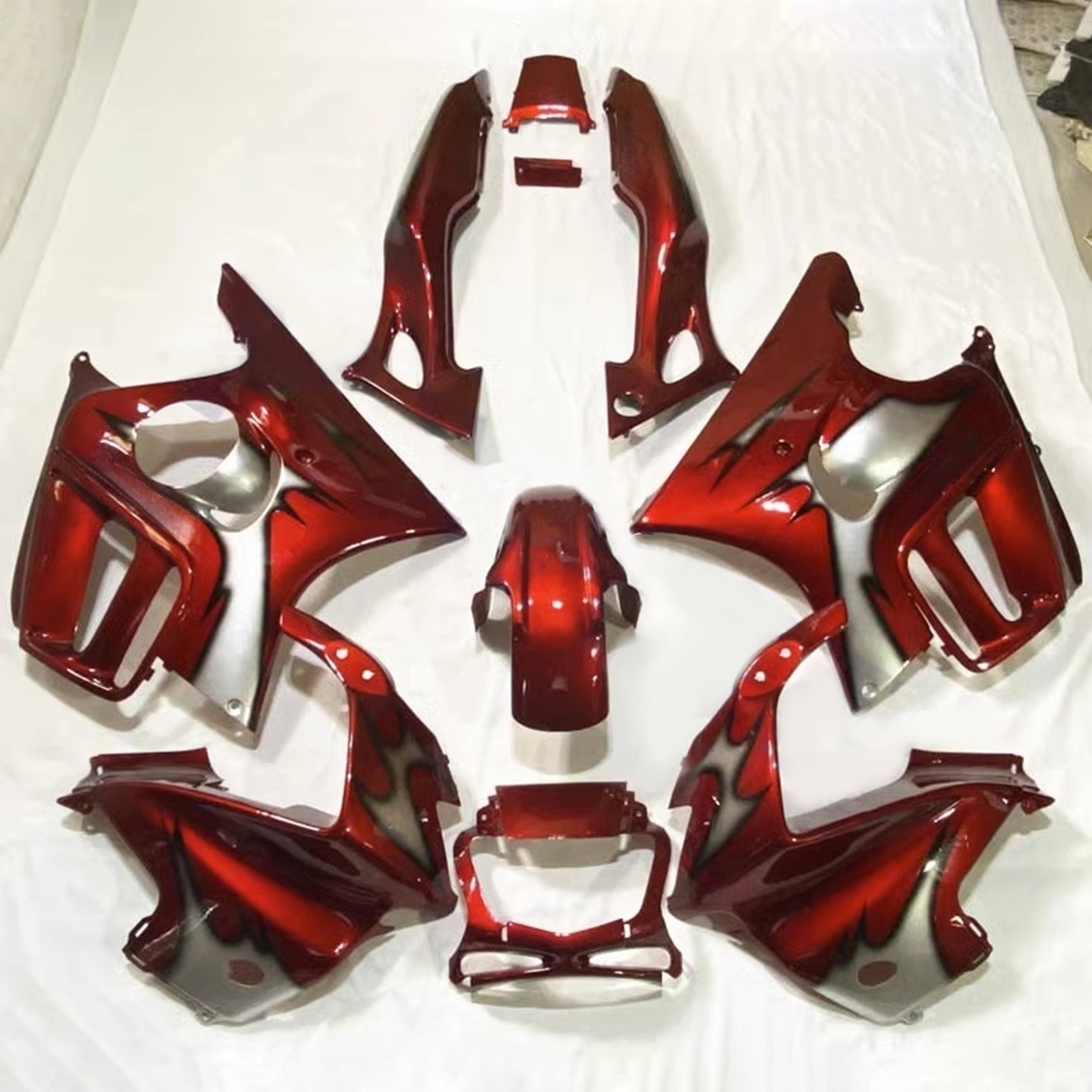 Kit de carénage injecté en plastique ABS pour Honda CBR600 F3 1997-1998