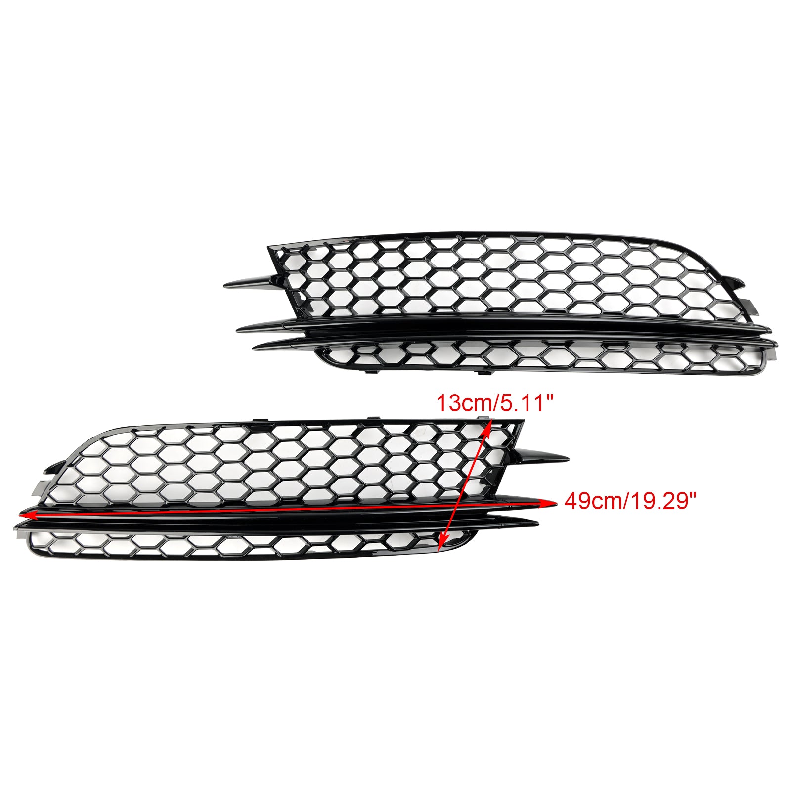 2PCS sprednja svetilka meglenke Ogr za odbijače za Audi A6 4G C7 2012-2015