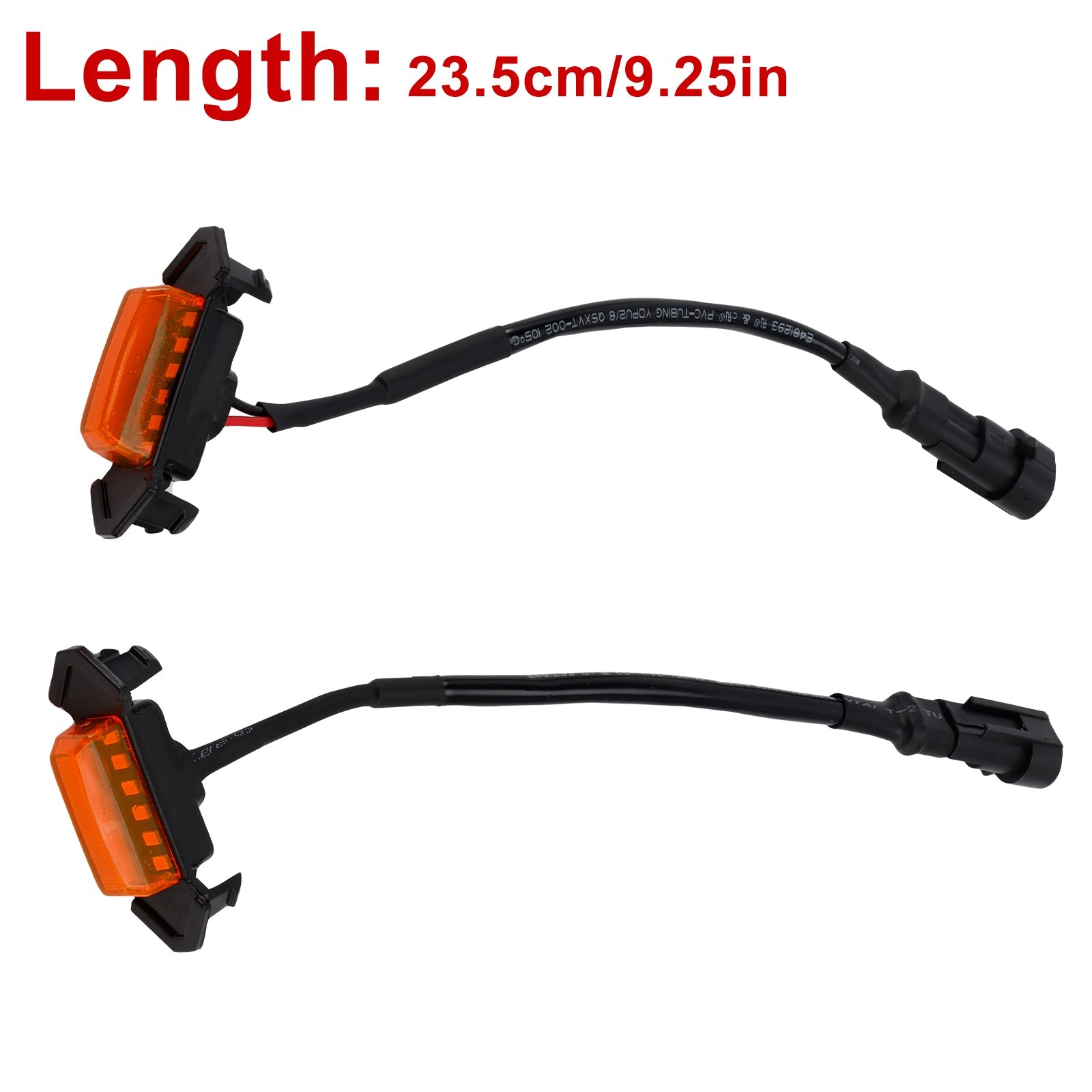 Kit d'2016-2023 Toyota Tacoma Front Grille LED-verlichting, gele lens, amberkleurig licht, PT228-35170