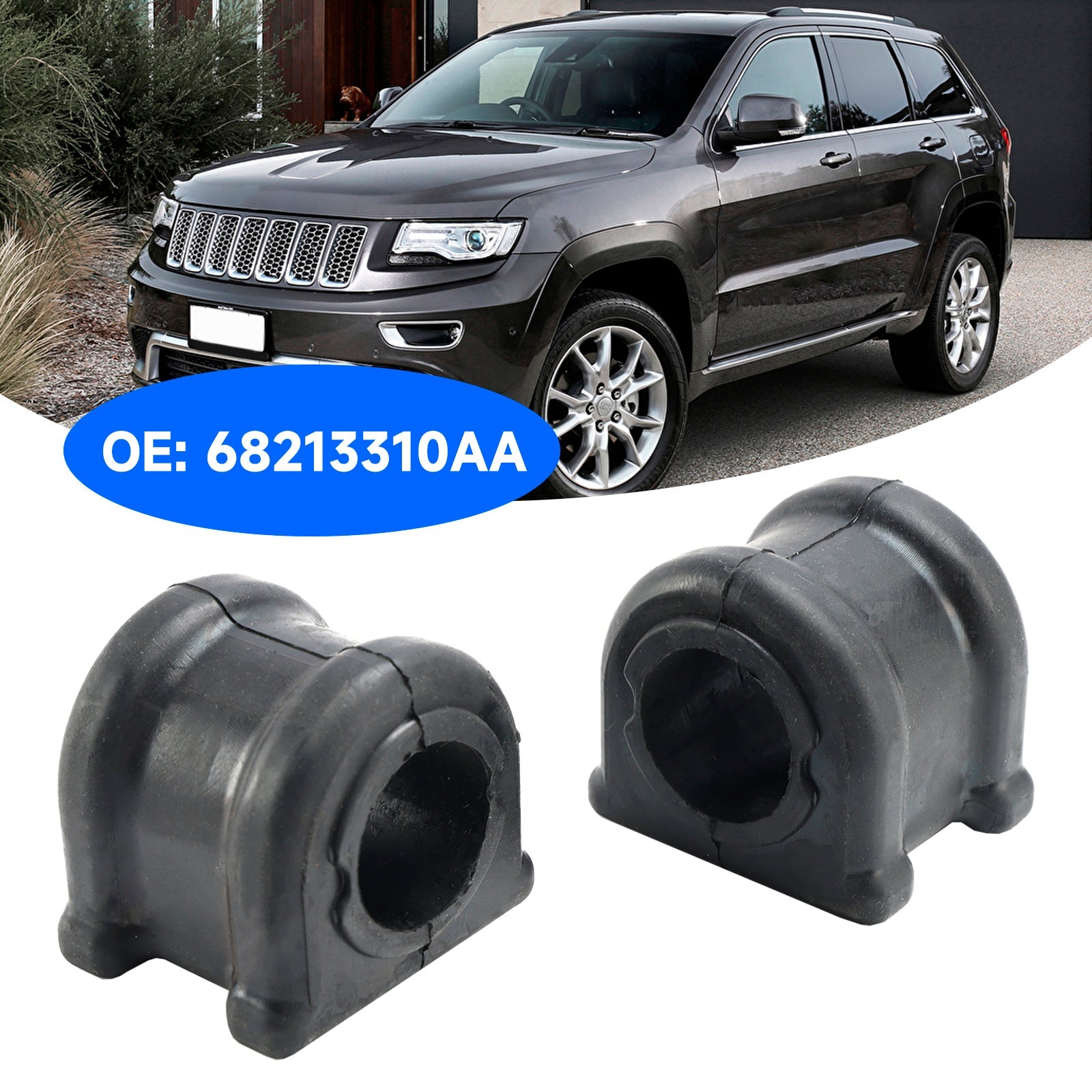 2011-2015 Jeep Grand Cherokee 2x Tuleja stabilizatora przedniego zawieszenia 68213310AA