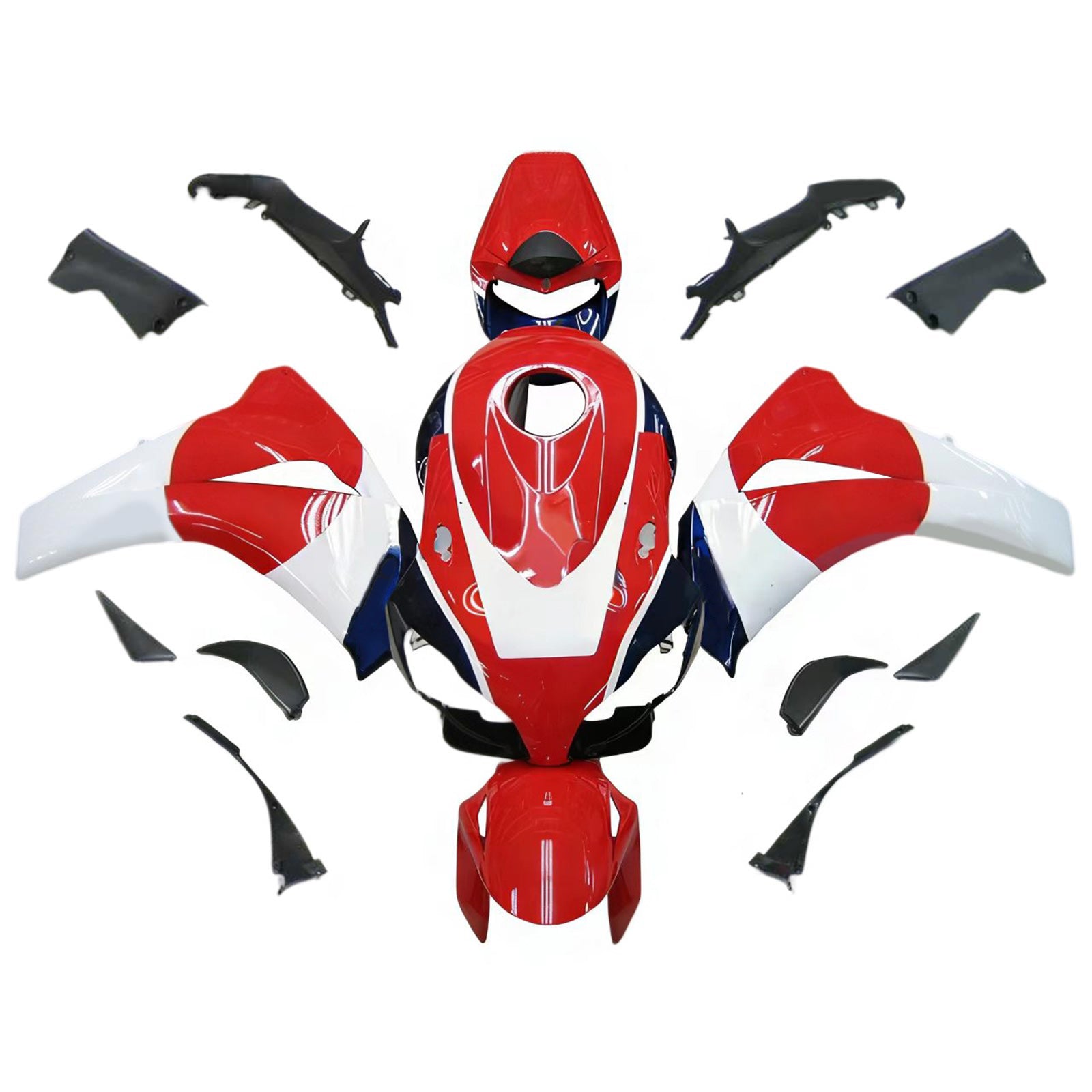 Kit de carénage injecté en plastique ABS pour Honda CBR1000RR 2008-2011
