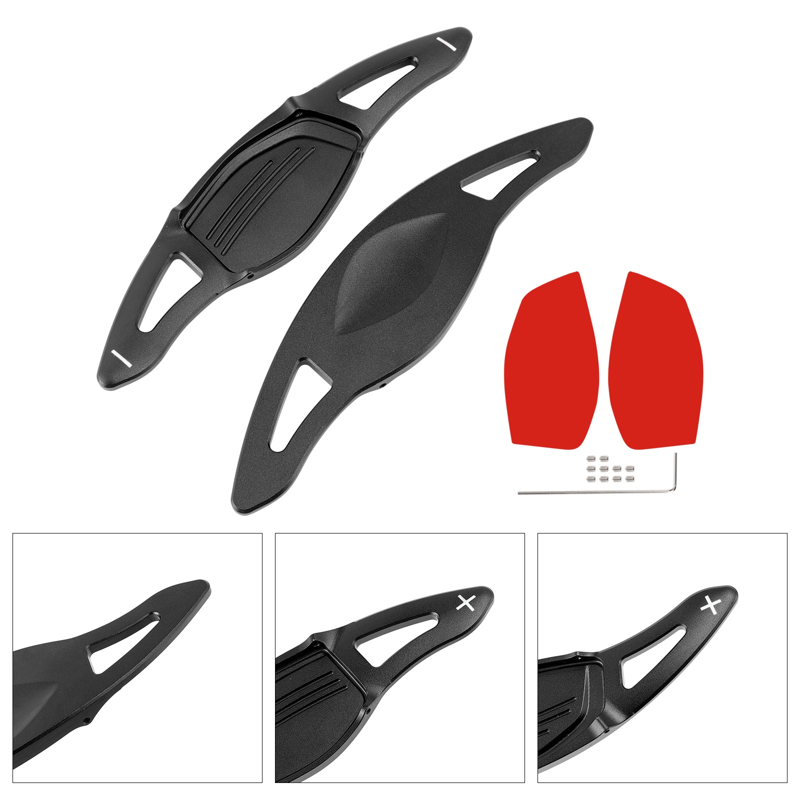 Razširitev volanskega obroča za spreminjanje hitrosti za Audi RS5 RS3 TT RS aluminij