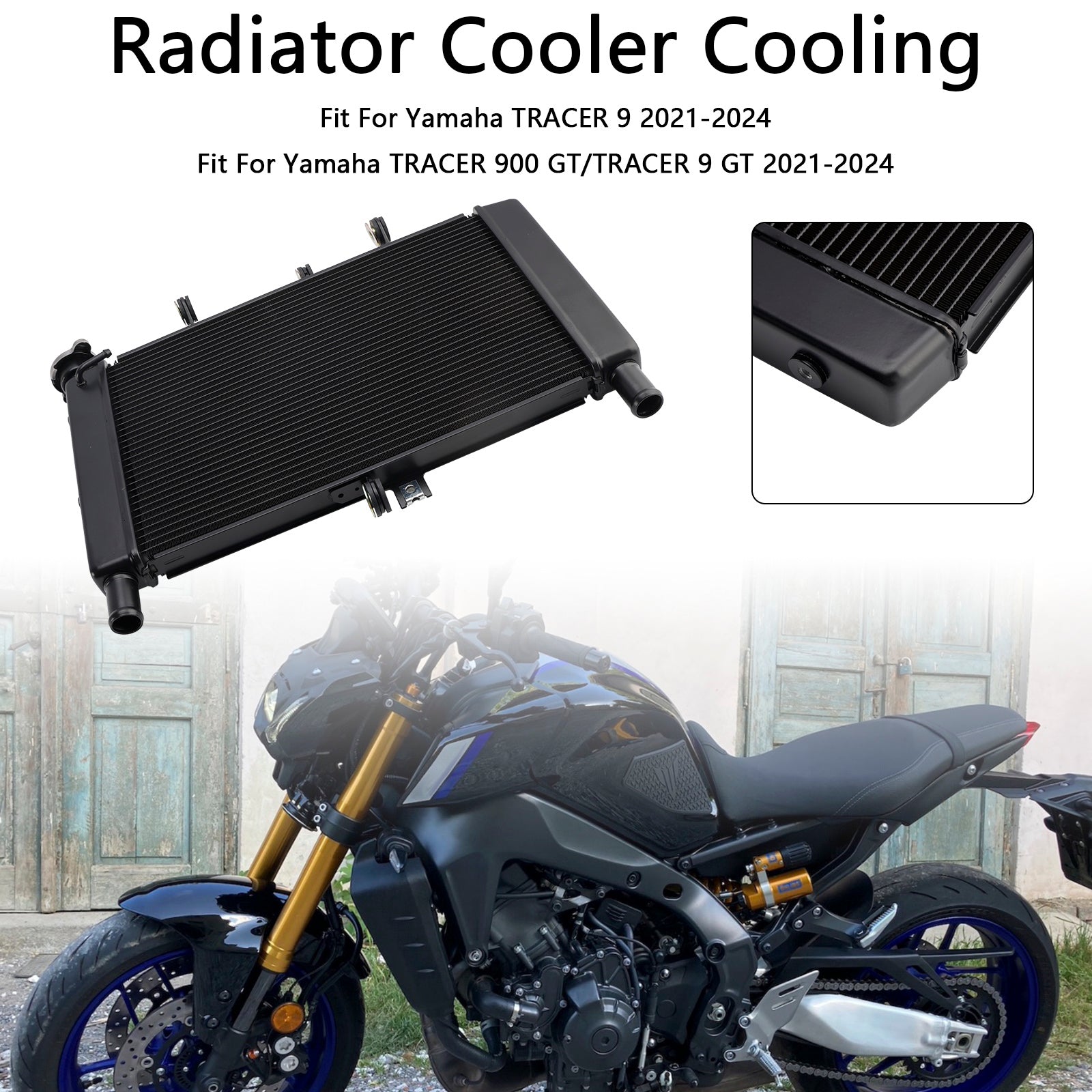 Yamaha MT-09 SP 2021-2023 Radiatorkoelmotor koeler