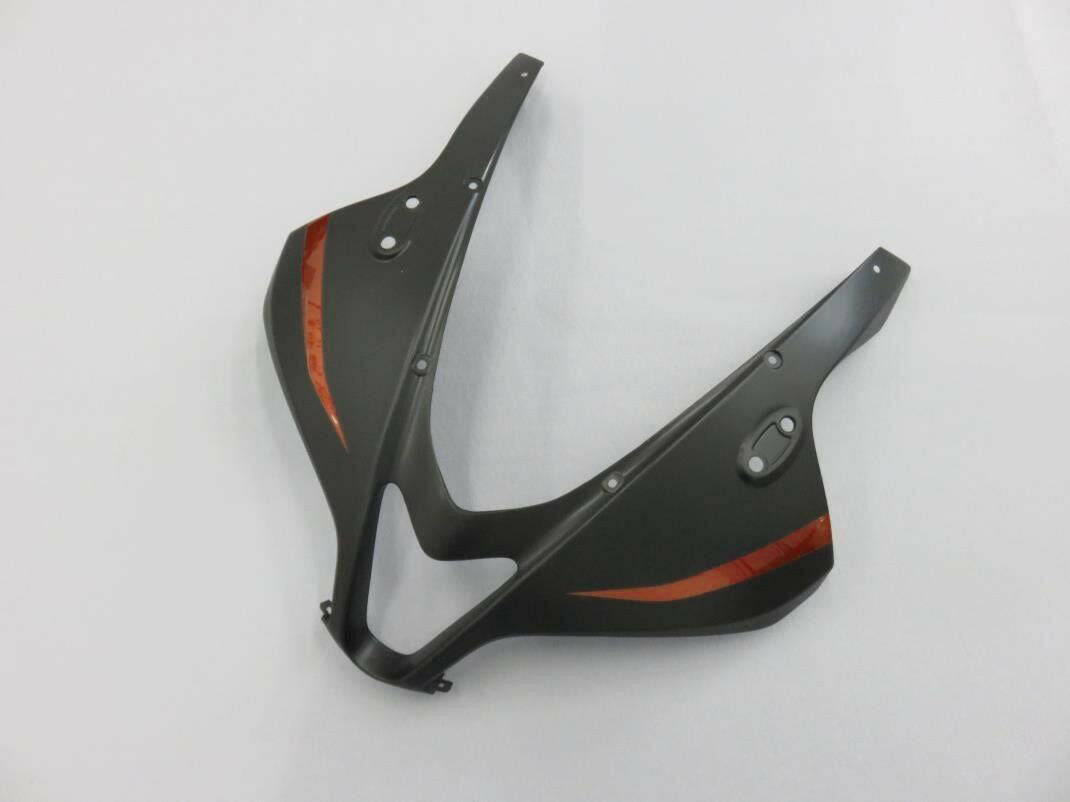 Kit de carénage complet en ABS pour Honda CBR600RR 2007-2008 Orange/Noir