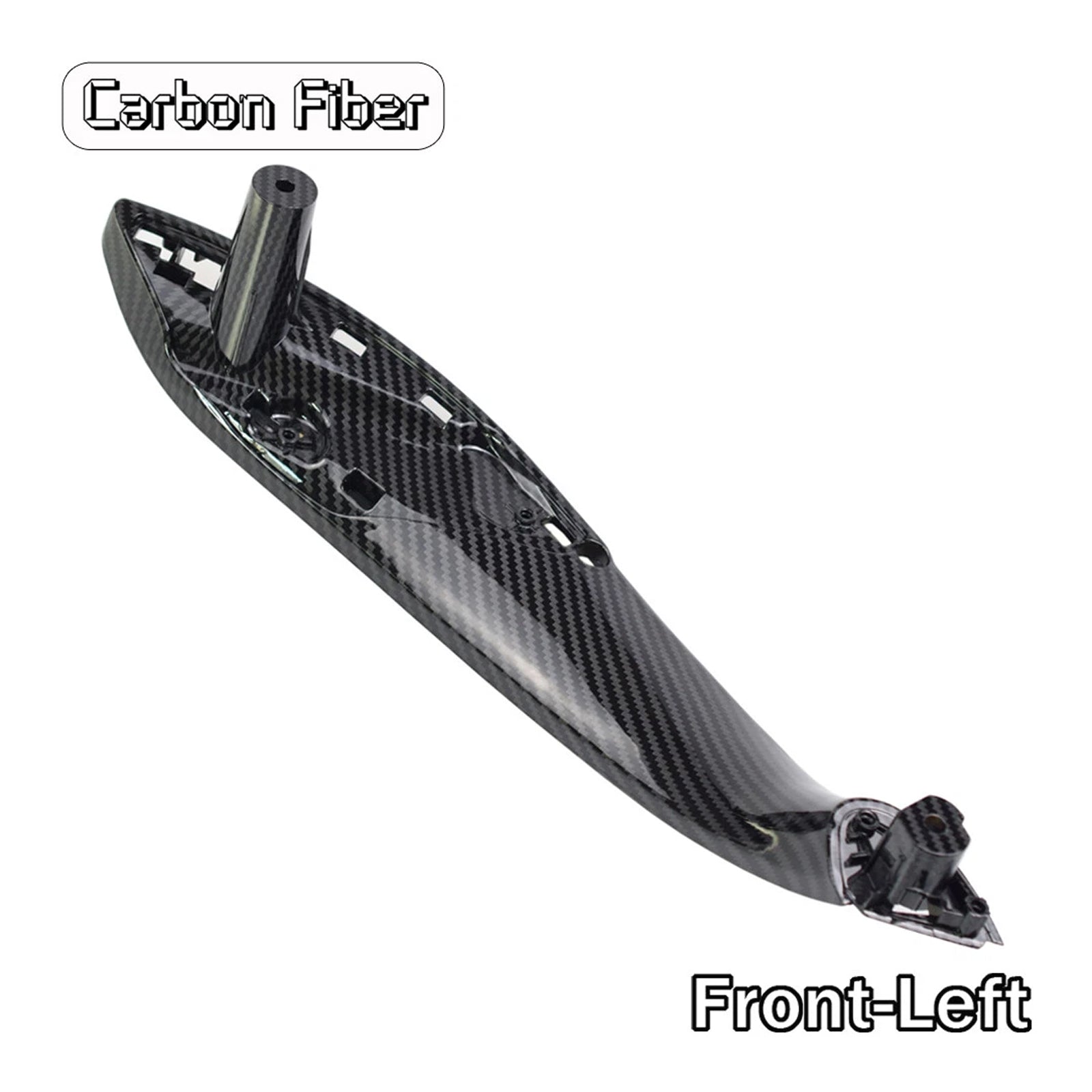 Juego de 4 tiradores de puerta interiores de carbono para BMW F30 F80 F31 F32 F33 F35