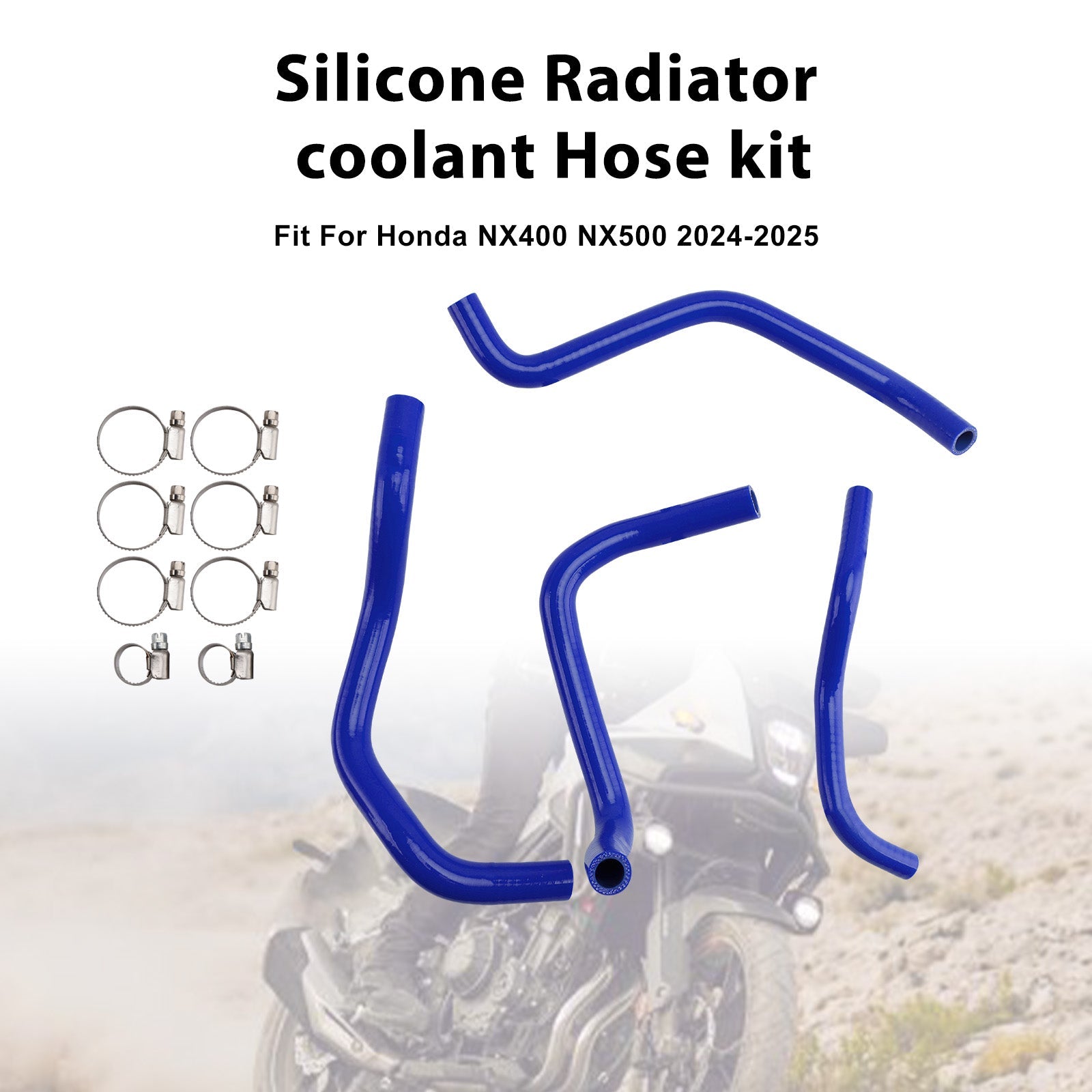 Durite de refroidissement en silicone pour radiateur Honda CB500F/X/R (2013-2024)