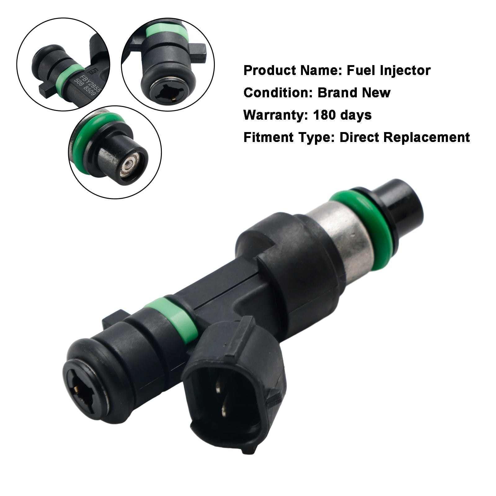 Injecteur de carburant 16600-9HP0A pour Nissan Altima 2015-2017 2,5 L I4 FBY2855