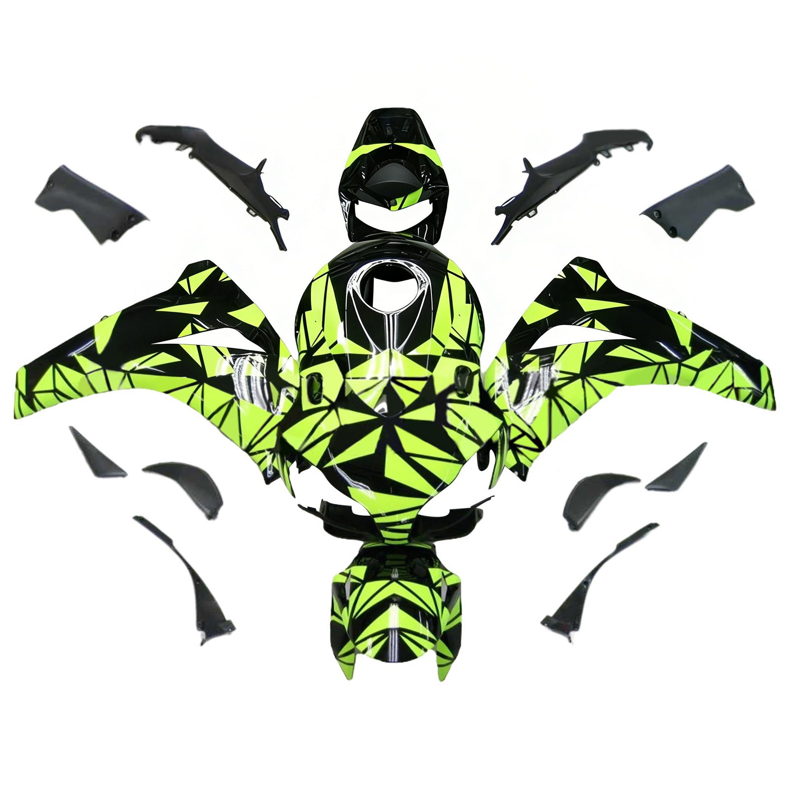 Kit de carénage injecté en plastique ABS pour Honda CBR1000RR 2008-2011