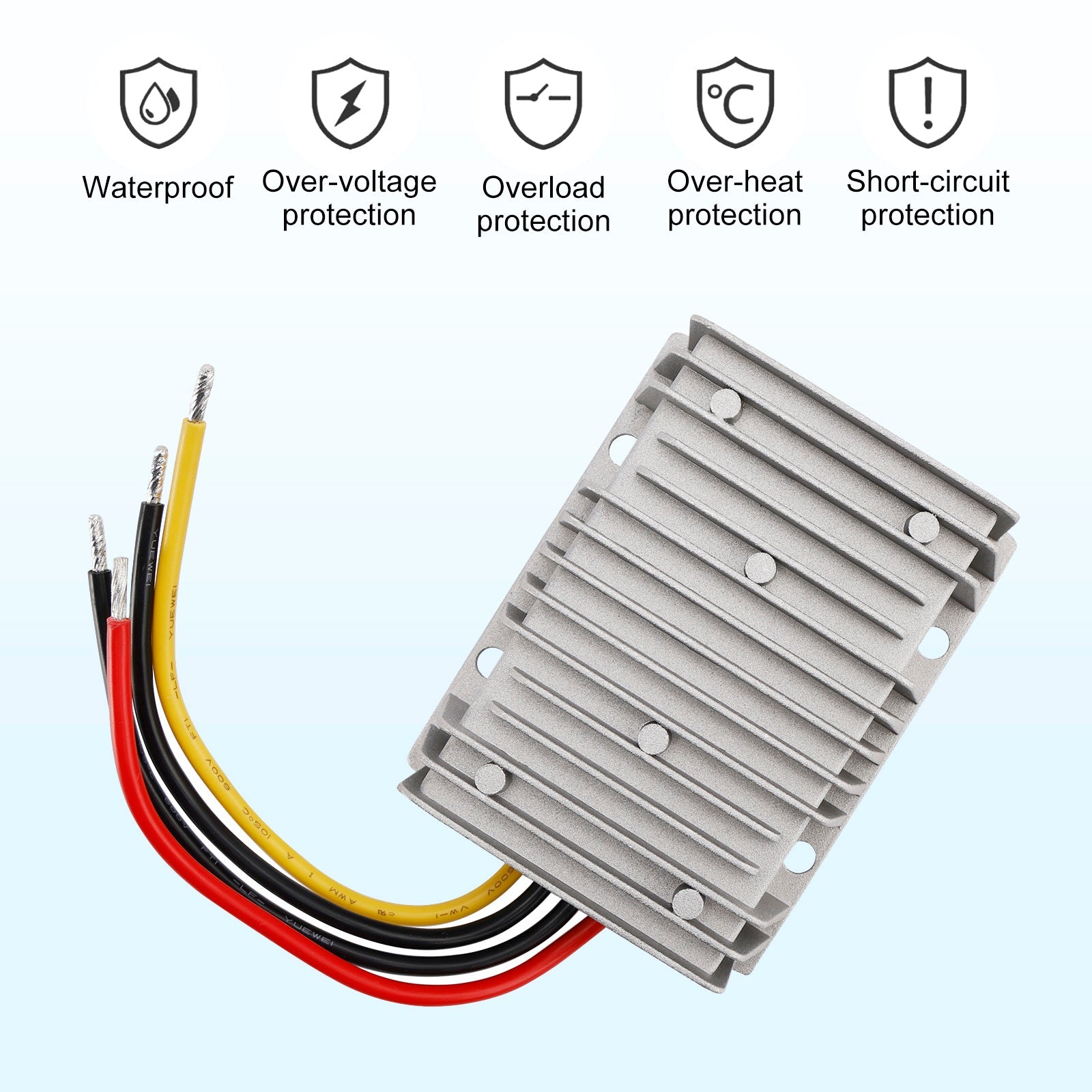 Converter Regulator Waterdichte toevoer Verlaag CC 20-60 V tot 12 V 30 A 360 W