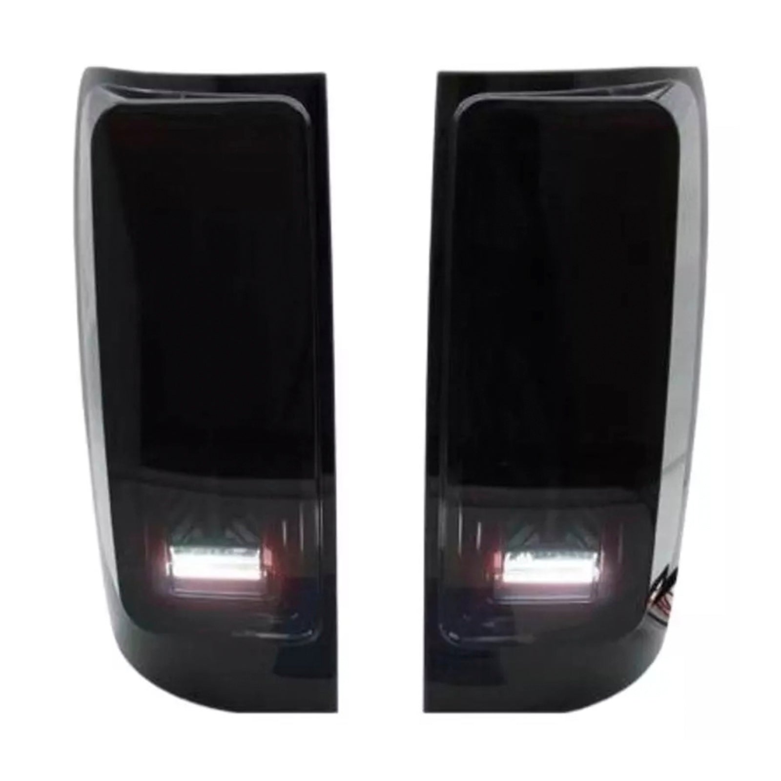 Coppia di luci posteriori a LED affumicate per Holden Colorado RG 2012-2020