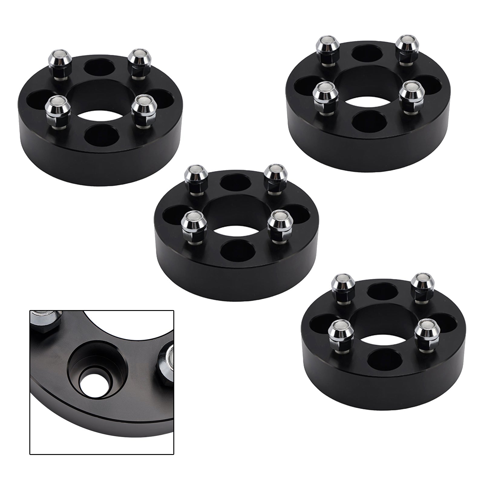 Kit d'entretoises de roues avec écrous de roue 1,5 pouce pour voiturettes de golf Ezgo et Club Car