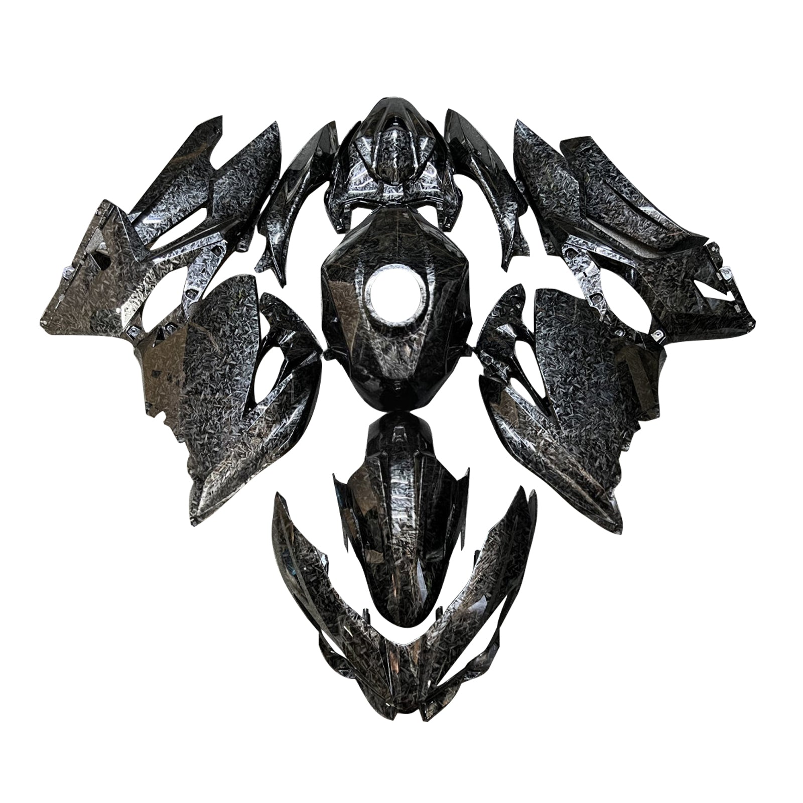 Injekcijski komplet, plastična karoserija ABS za Kawasaki EX400 ninja400 2018-2024