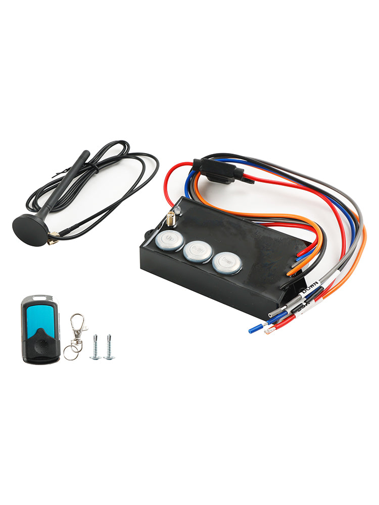 Langaton kauko-ohjainjärjestelmä perävaunun tyhjennyshydrauliikka 12 voltilla