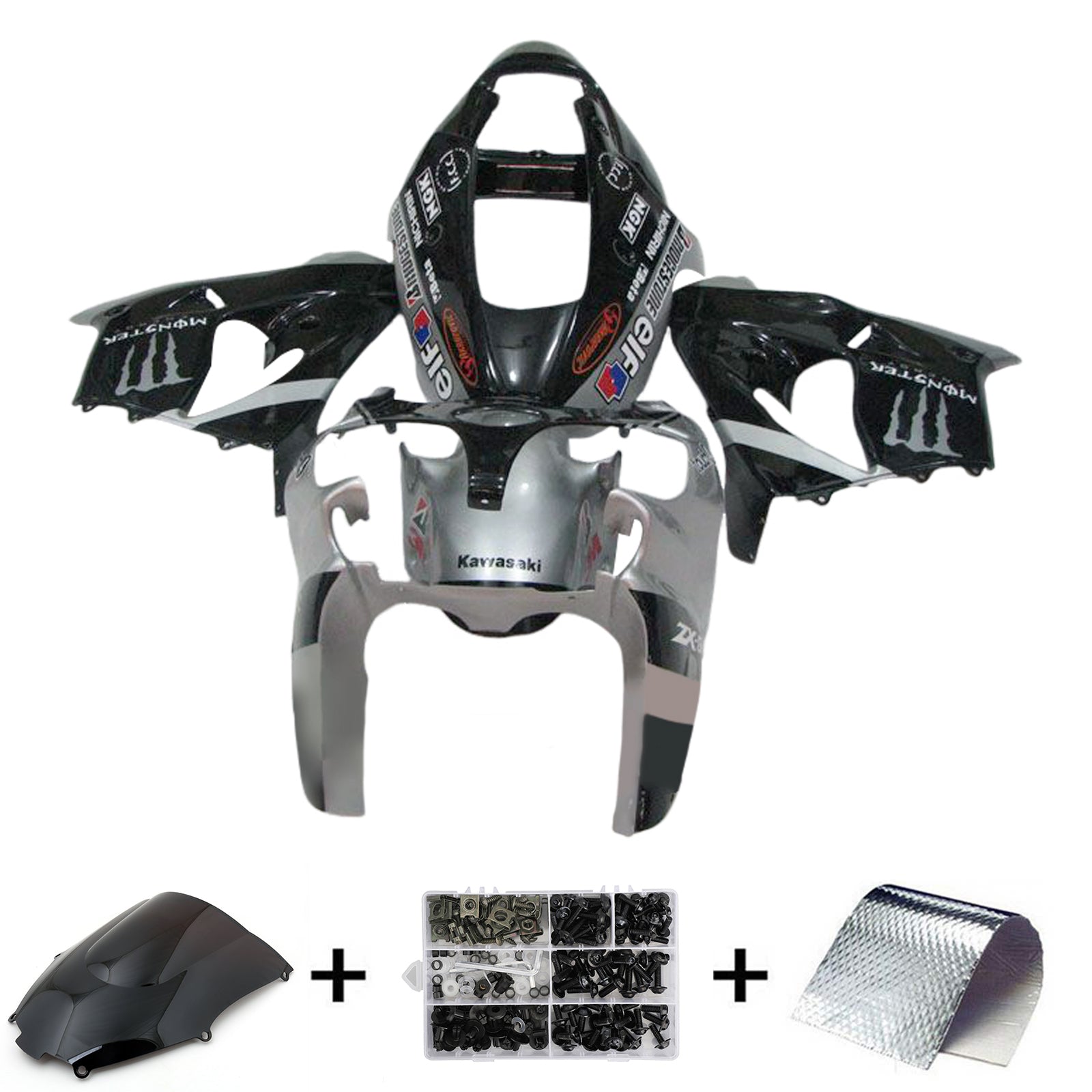 KAWASAKI ZX9R 2002-2003 komplet za vbrizgavanje, plastična karoserija ABS
