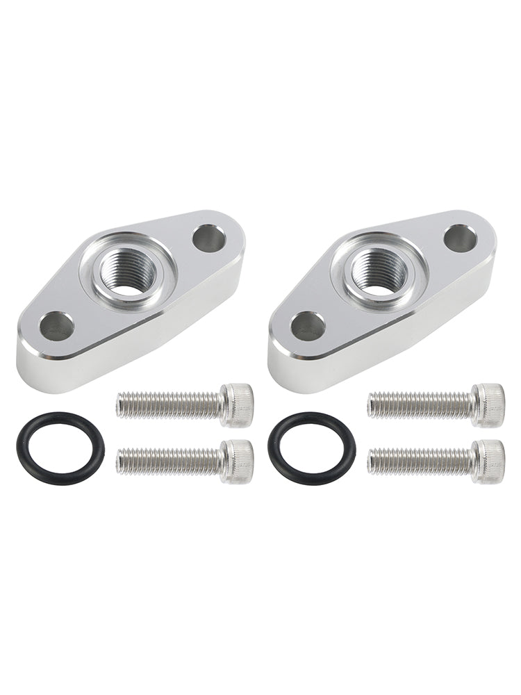 Paquete de 2 placas adaptadoras de sensor de presión de aceite M16x1.5 551623 para Chevy LS