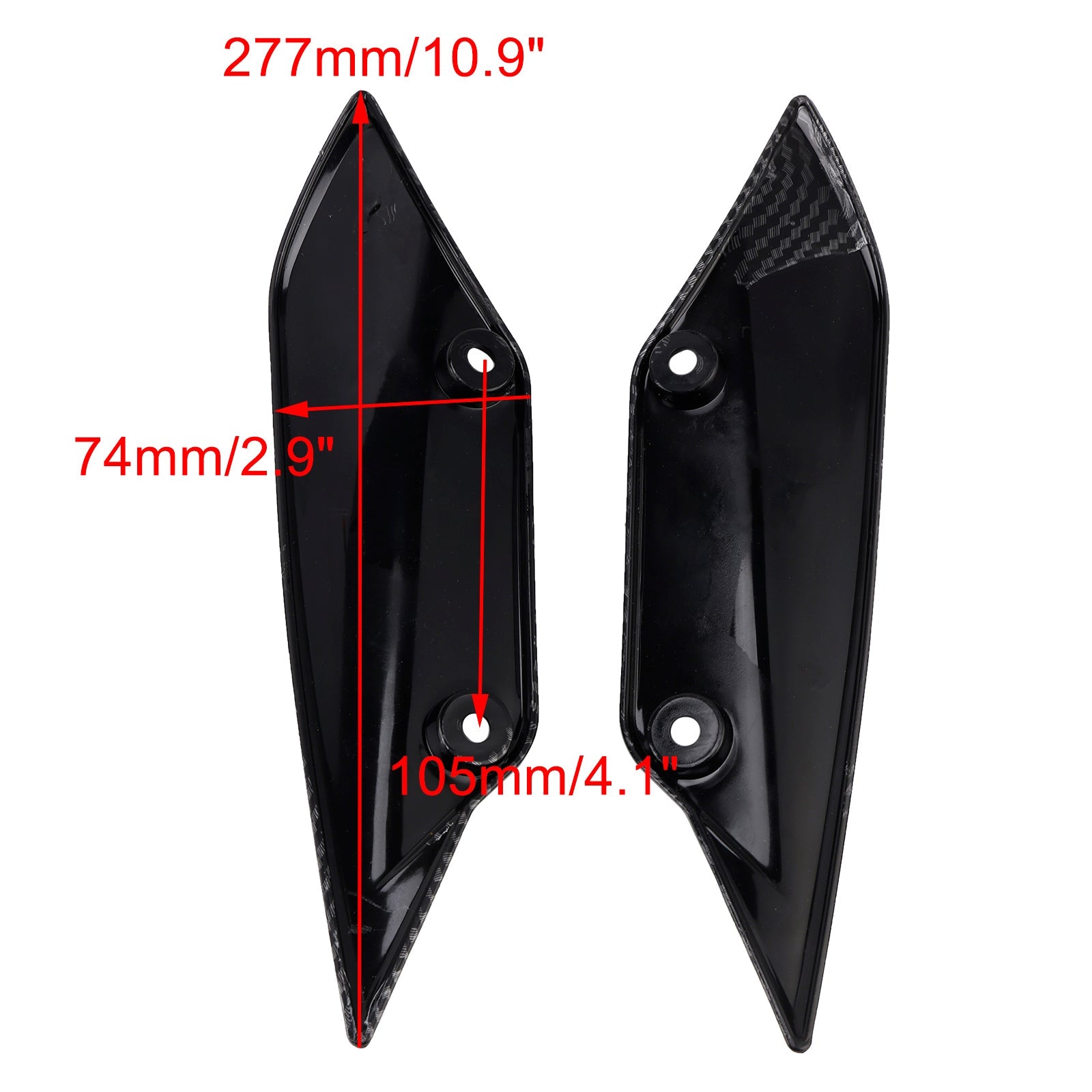 Płetwy spoilera przedniego do BMW S1000RR 2015-2018